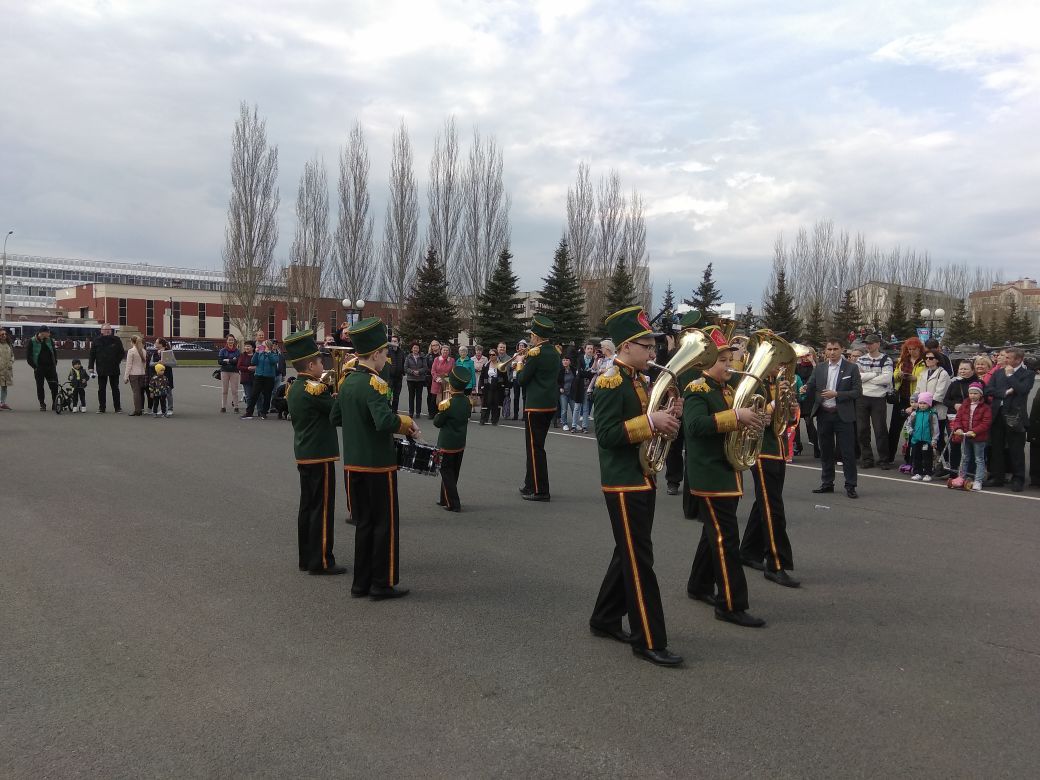 Саба балалар сәнгать мәктәбенең Шәмәрдән филиалы Казан шәһәренең Җиңү Паркында «Музыка Победы в парках и скверах» дип исемләнгән акциясендә катнашты