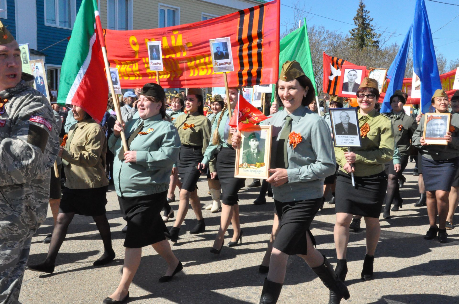 Сабада Бөек Җиңүнең 73 еллыгына багышланган парад - 2 нче өлеш