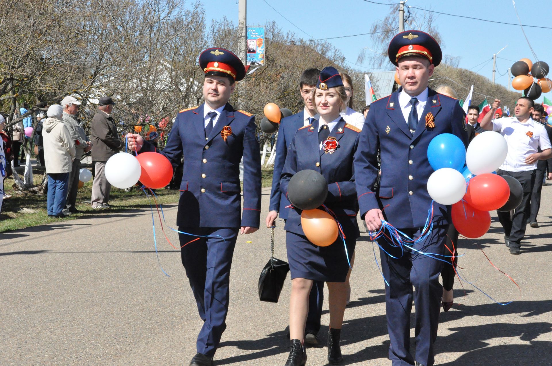 Сабада Бөек Җиңүнең 73 еллыгына багышланган парад - 2 нче өлеш