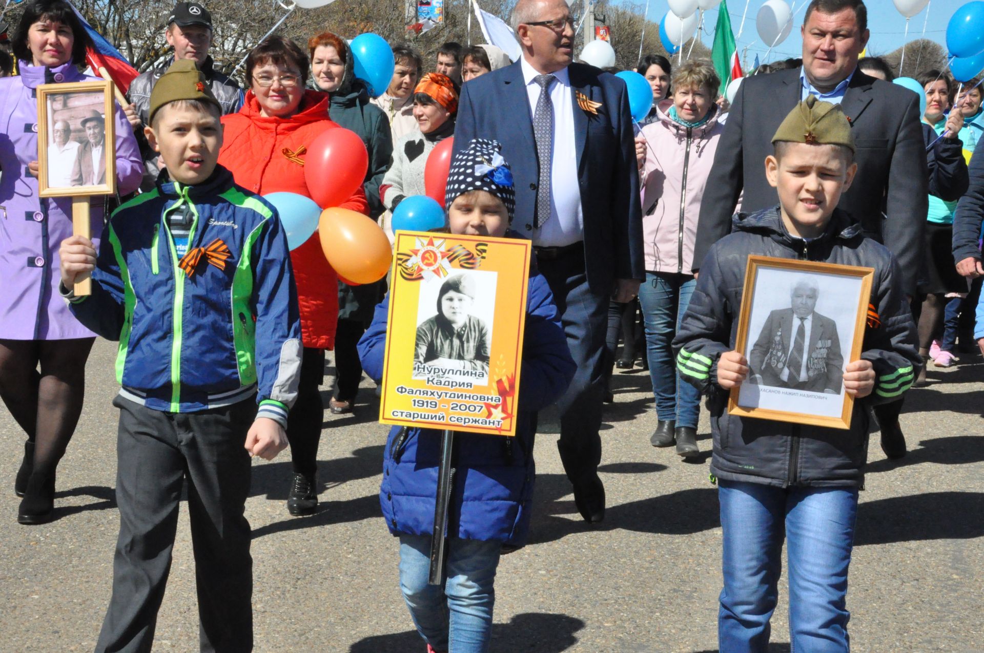 Сабада Бөек Җиңүнең 73 еллыгына багышланган парад - 2 нче өлеш