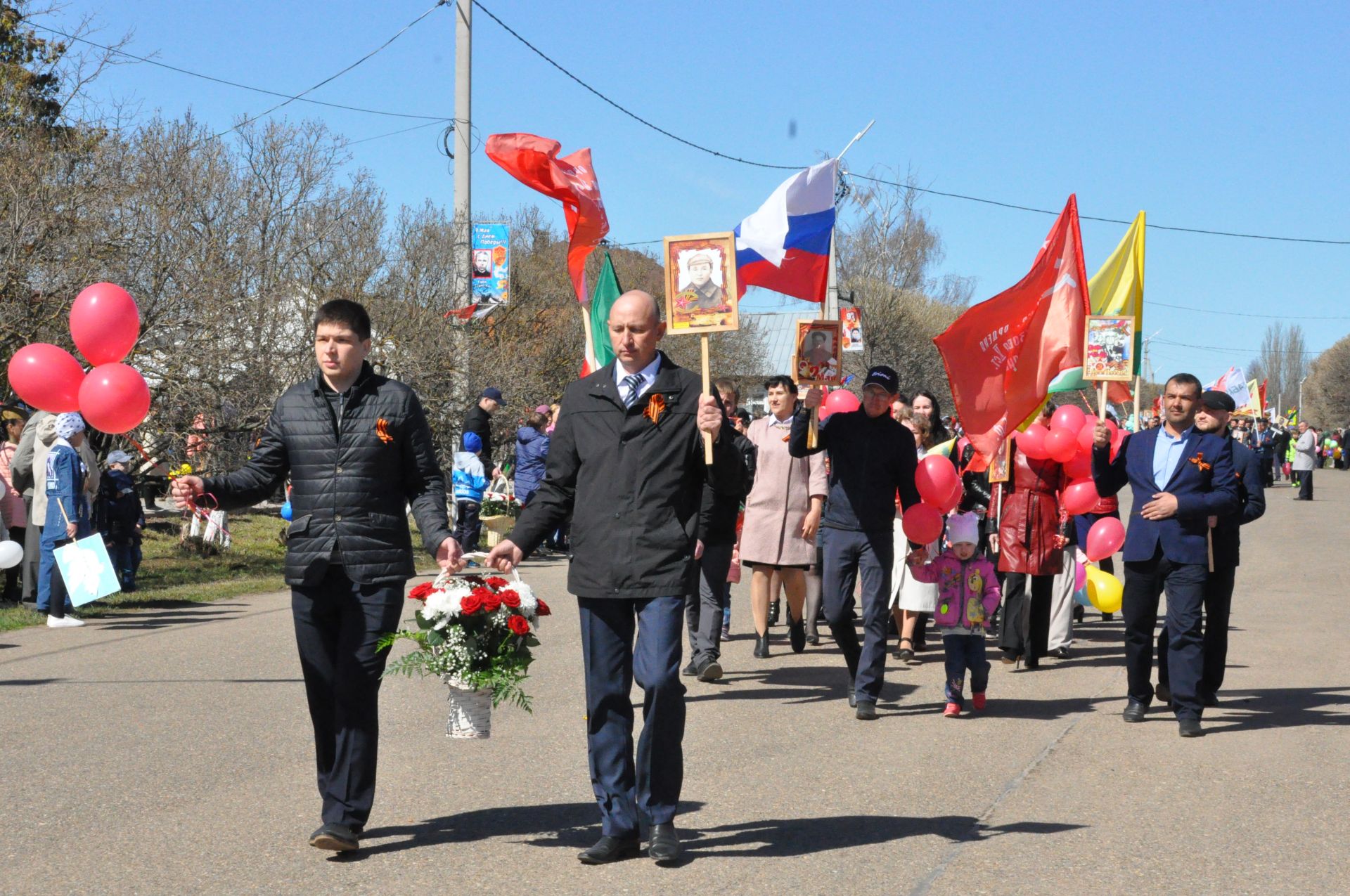 Сабада Бөек Җиңүнең 73 еллыгына багышланган парад - 2 нче өлеш