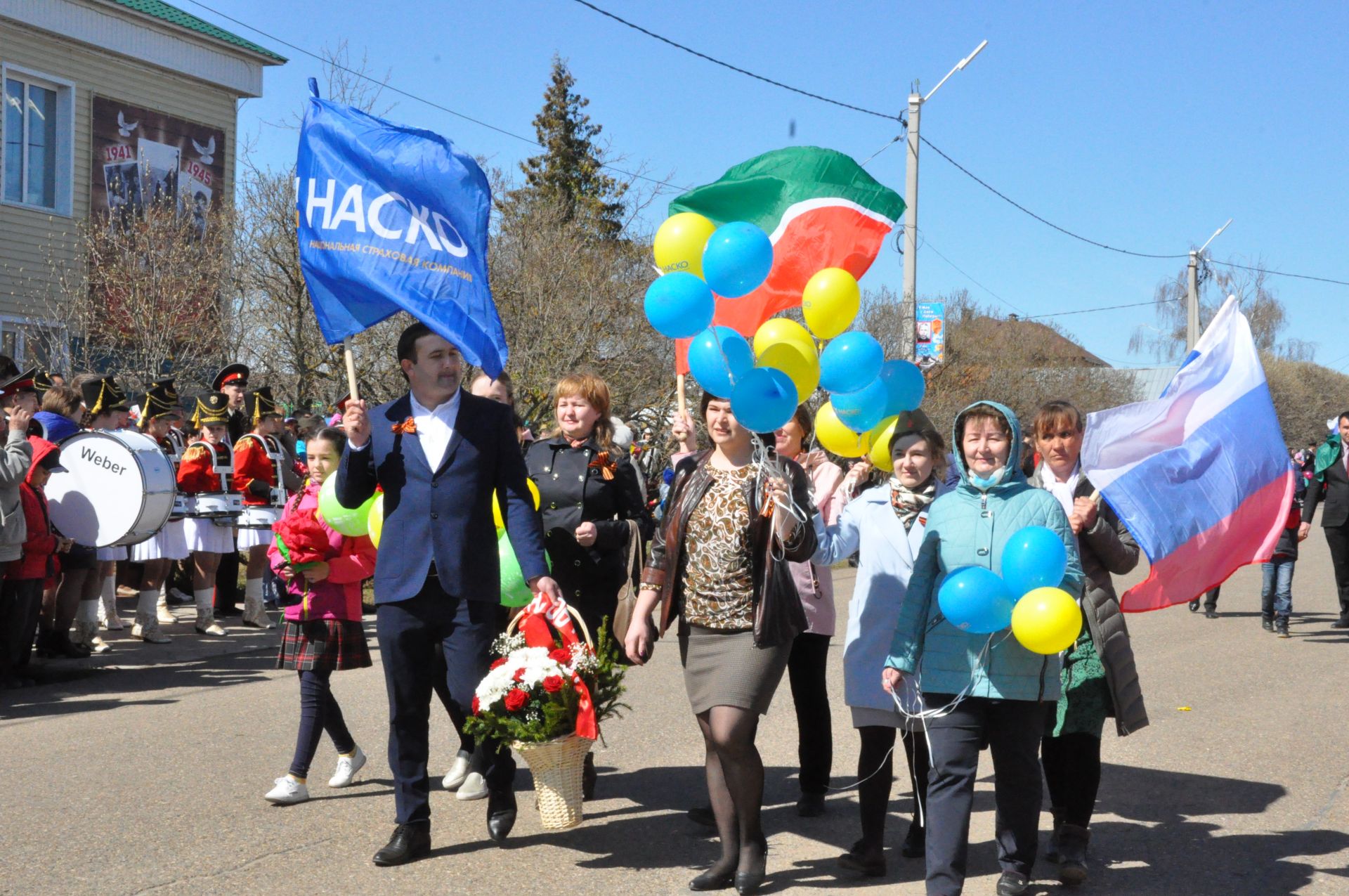 Сабада Бөек Җиңүнең 73 еллыгына багышланган парад - 2 нче өлеш