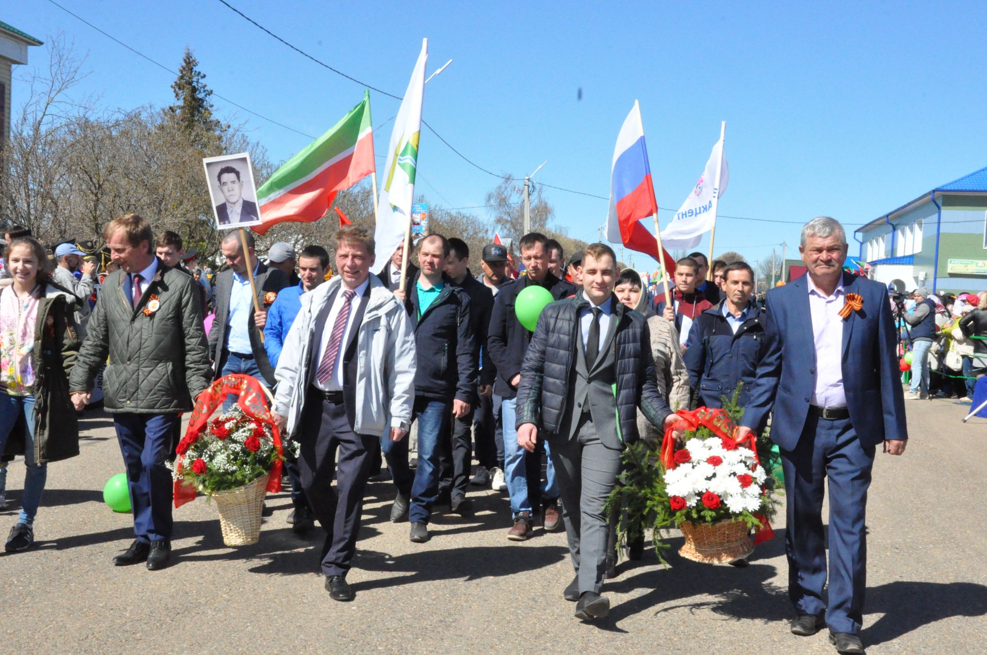 Сабада Бөек Җиңүнең 73 еллыгына багышланган парад - 2 нче өлеш