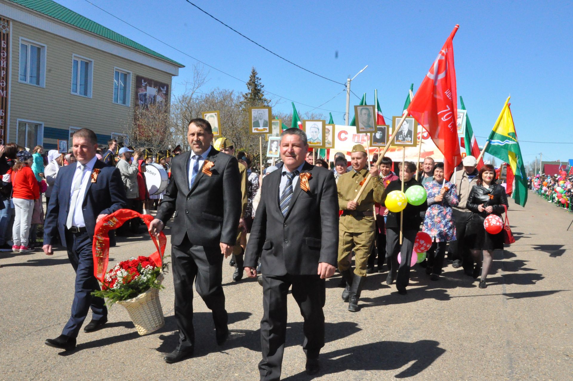 Сабада Бөек Җиңүнең 73 еллыгына багышланган парад - 2 нче өлеш