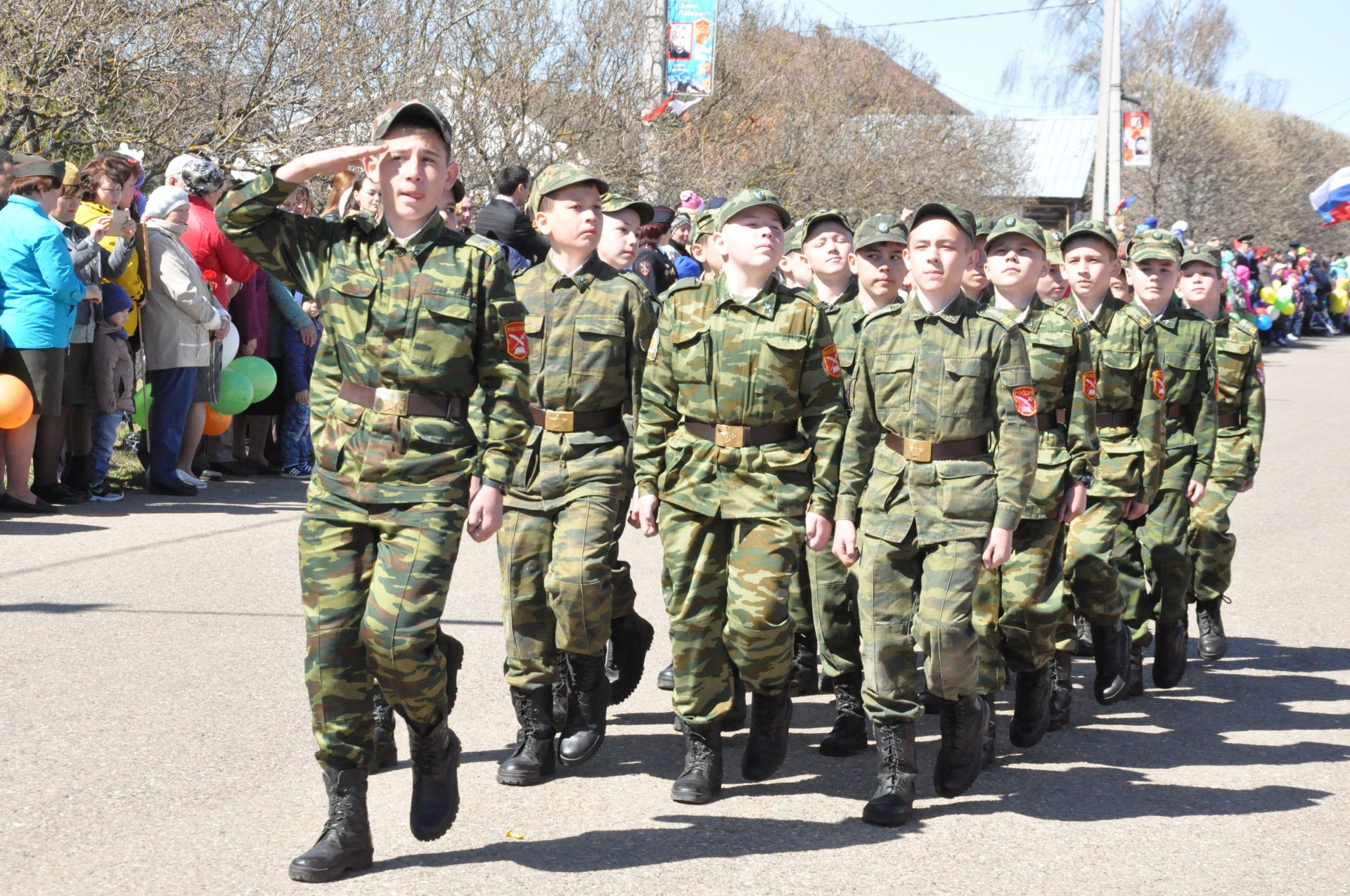 Сабада Бөек Җиңүнең 73 еллыгына багышланган парад - 2 нче өлеш