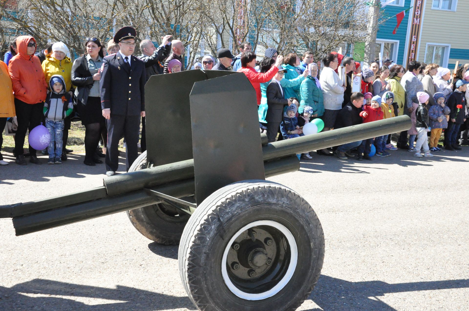 Сабада Бөек Җиңүнең 73 еллыгына багышланган парад - 2 нче өлеш