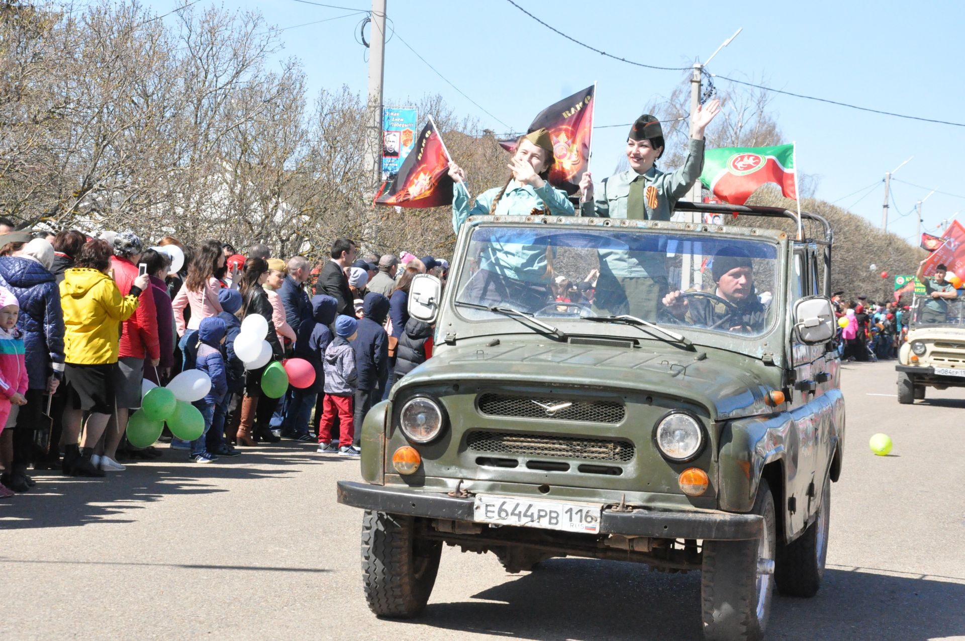 Сабада Бөек Җиңүнең 73 еллыгына багышланган парад - 2 нче өлеш