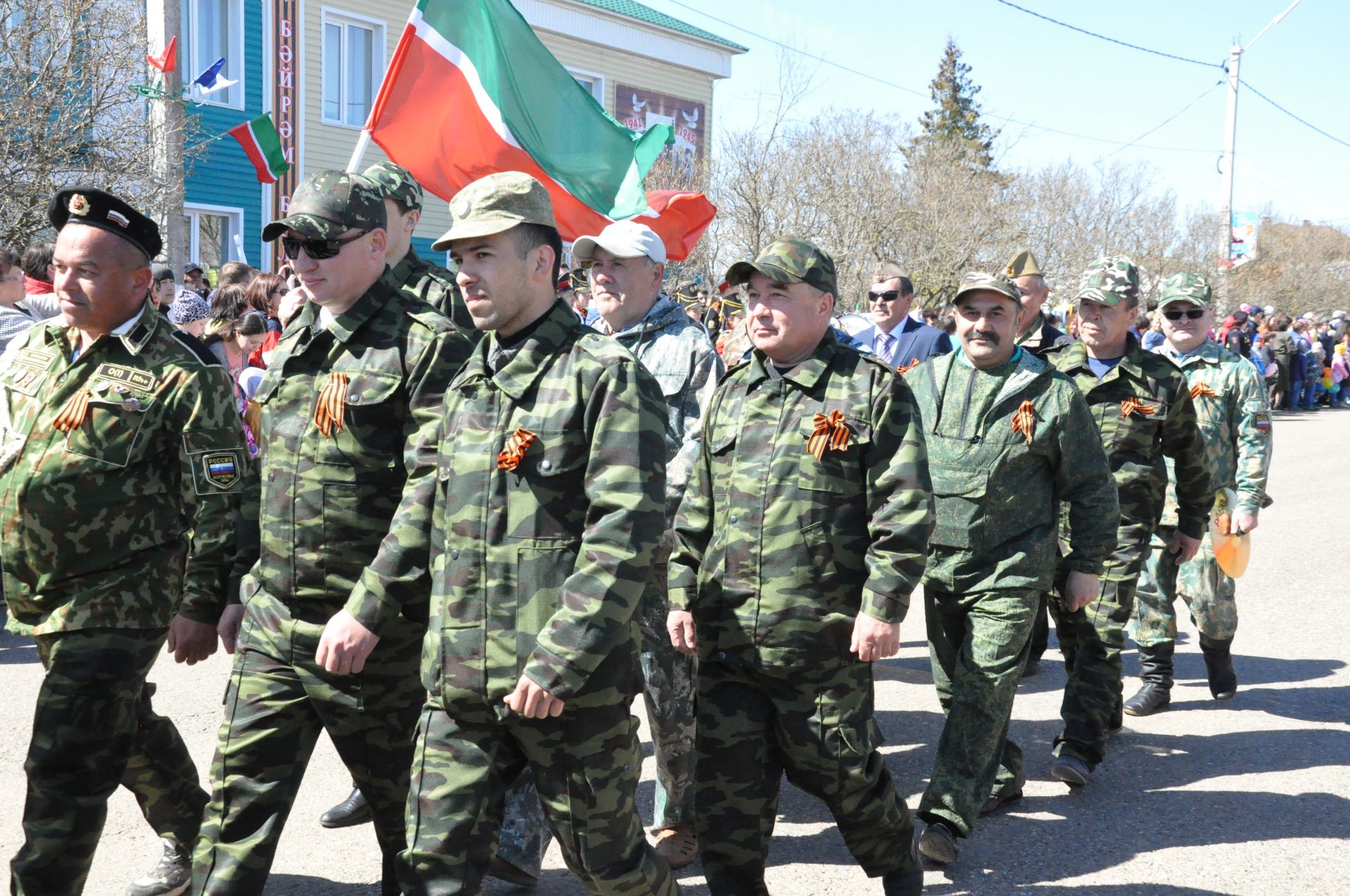 Сабада Бөек Җиңүнең 73 еллыгына багышланган парад - 2 нче өлеш