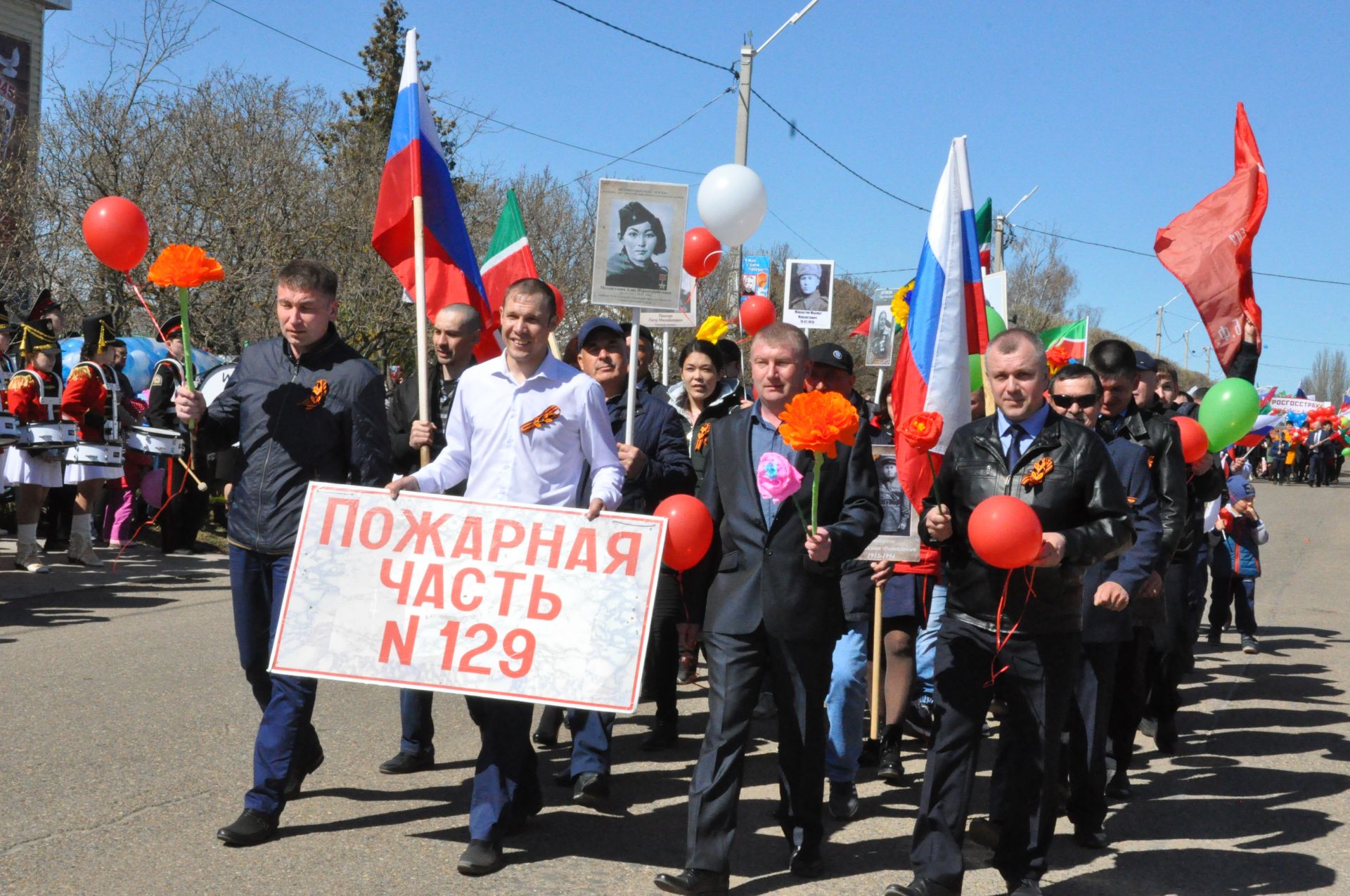 Сабада Бөек Җиңүнең 73 еллыгына багышланган парад - 2 нче өлеш