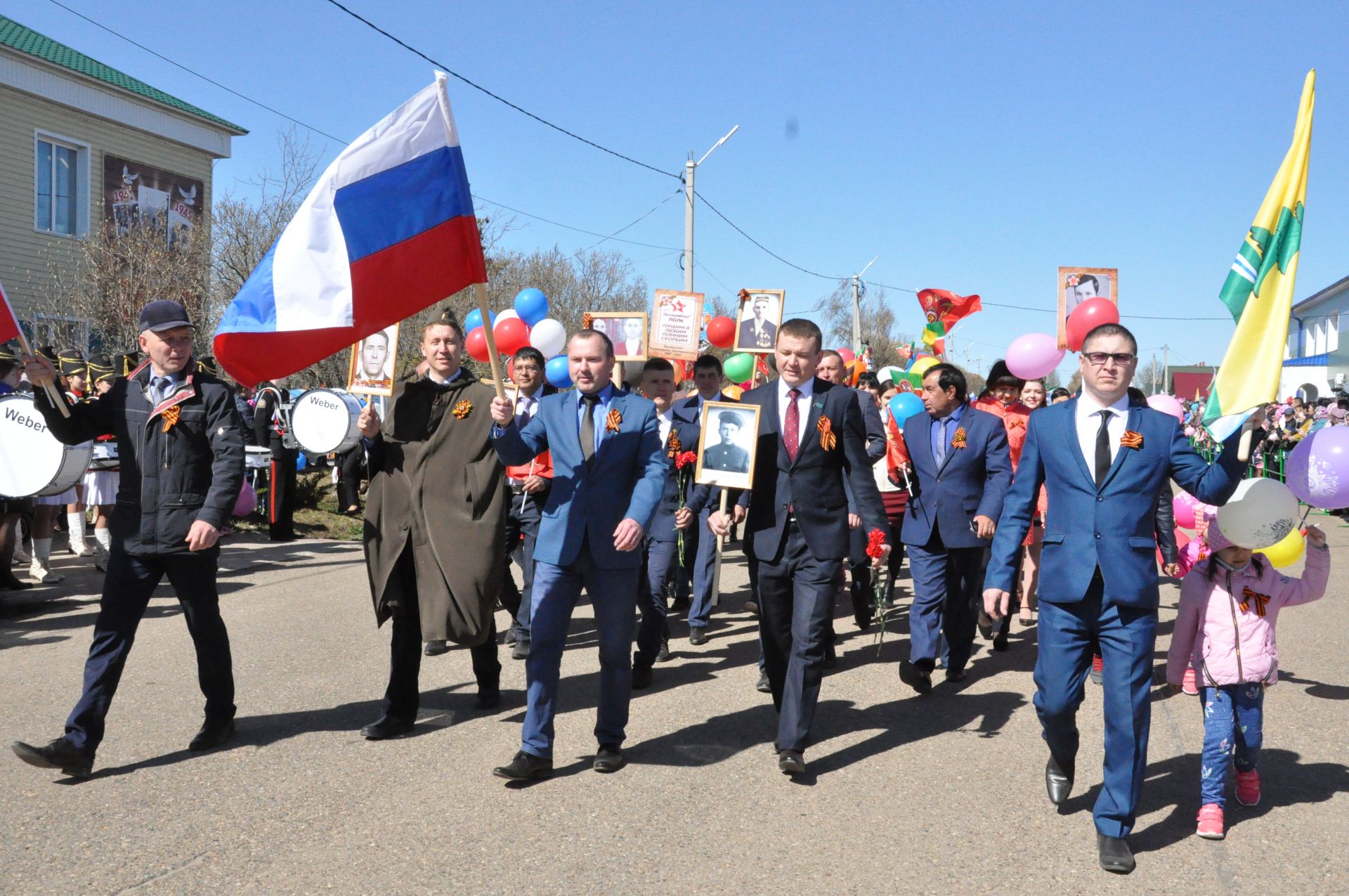 Сабада Бөек Җиңүнең 73 еллыгына багышланган парад - 2 нче өлеш