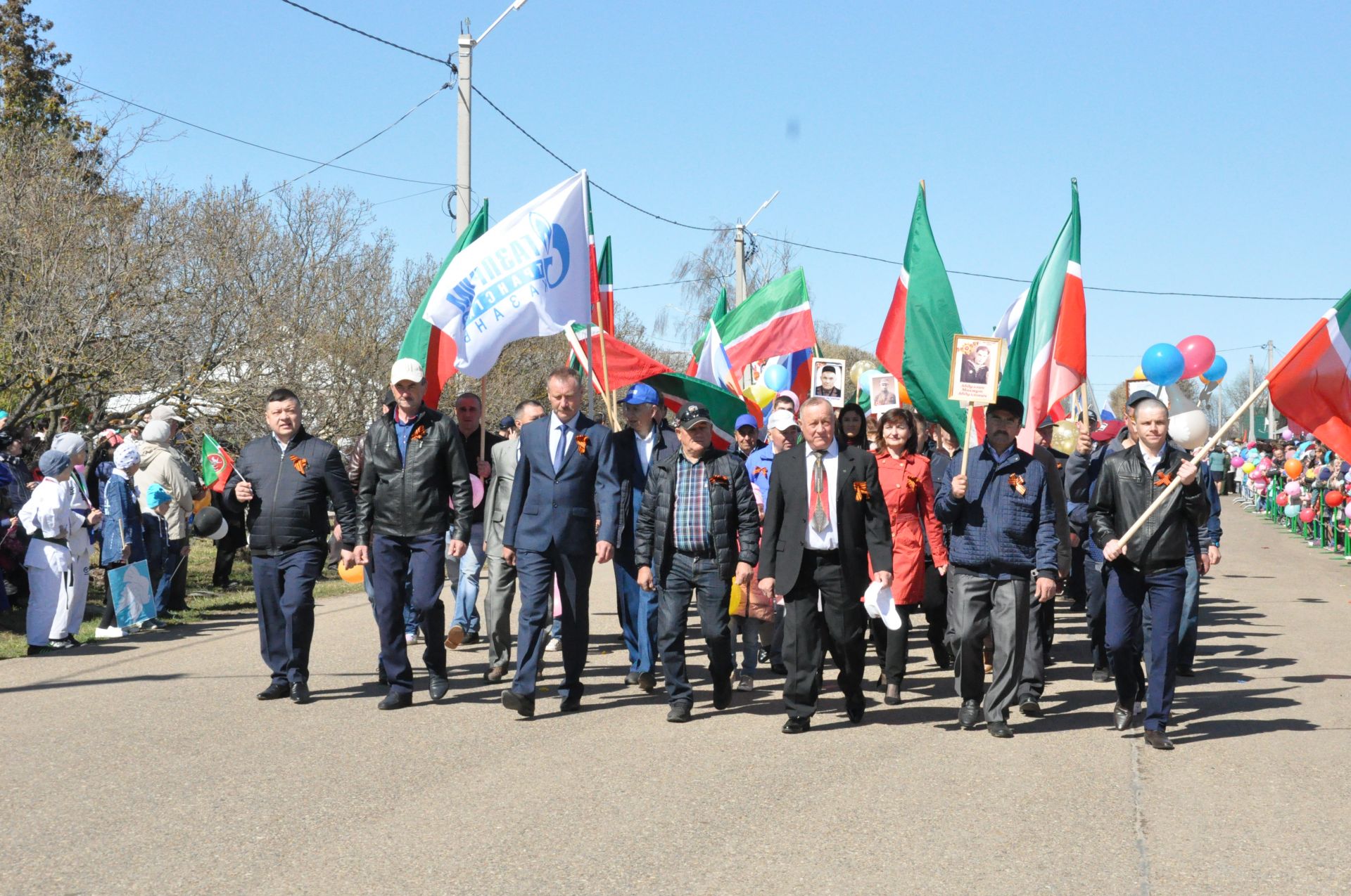 Сабада Бөек Җиңүнең 73 еллыгына багышланган парад - 2 нче өлеш