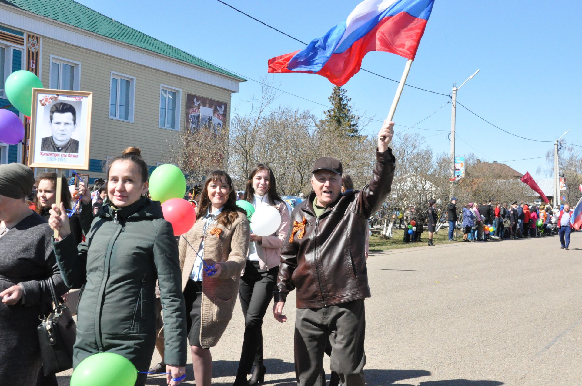 Сабада Бөек Җиңүнең 73 еллыгына багышланган парад - 2 нче өлеш