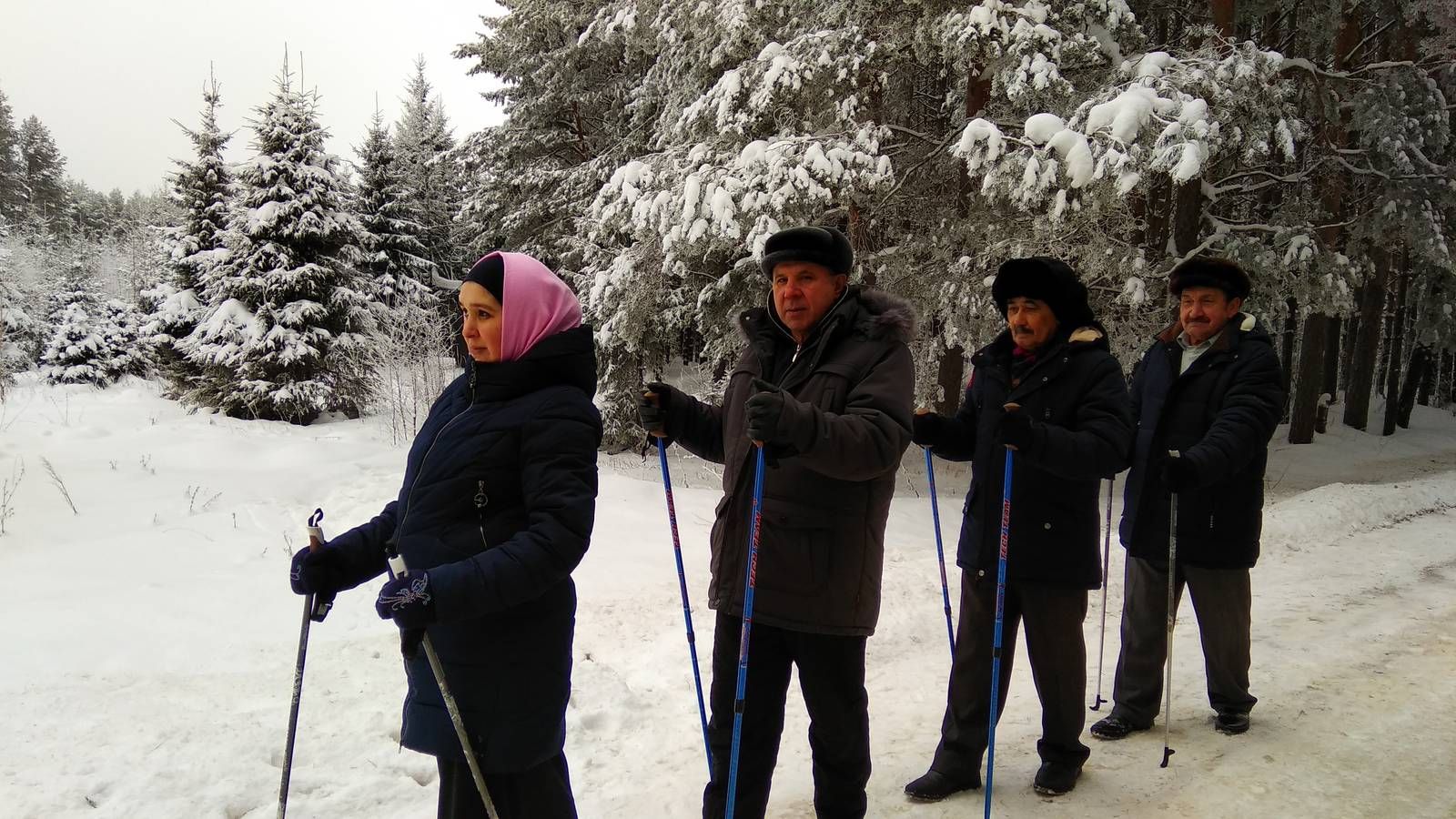 “Балкыш”социаль тернәкләндерү бүлегендә “Скандинавская ходьба” технологиясе