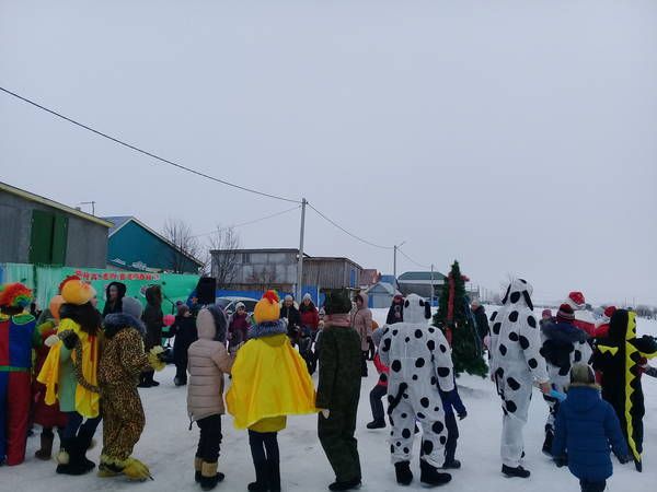 Тимершык авыл җирлегенә кергән авылларда  балалар өчен “Яңа ел” бәйрәм-тамашалары оештырылды