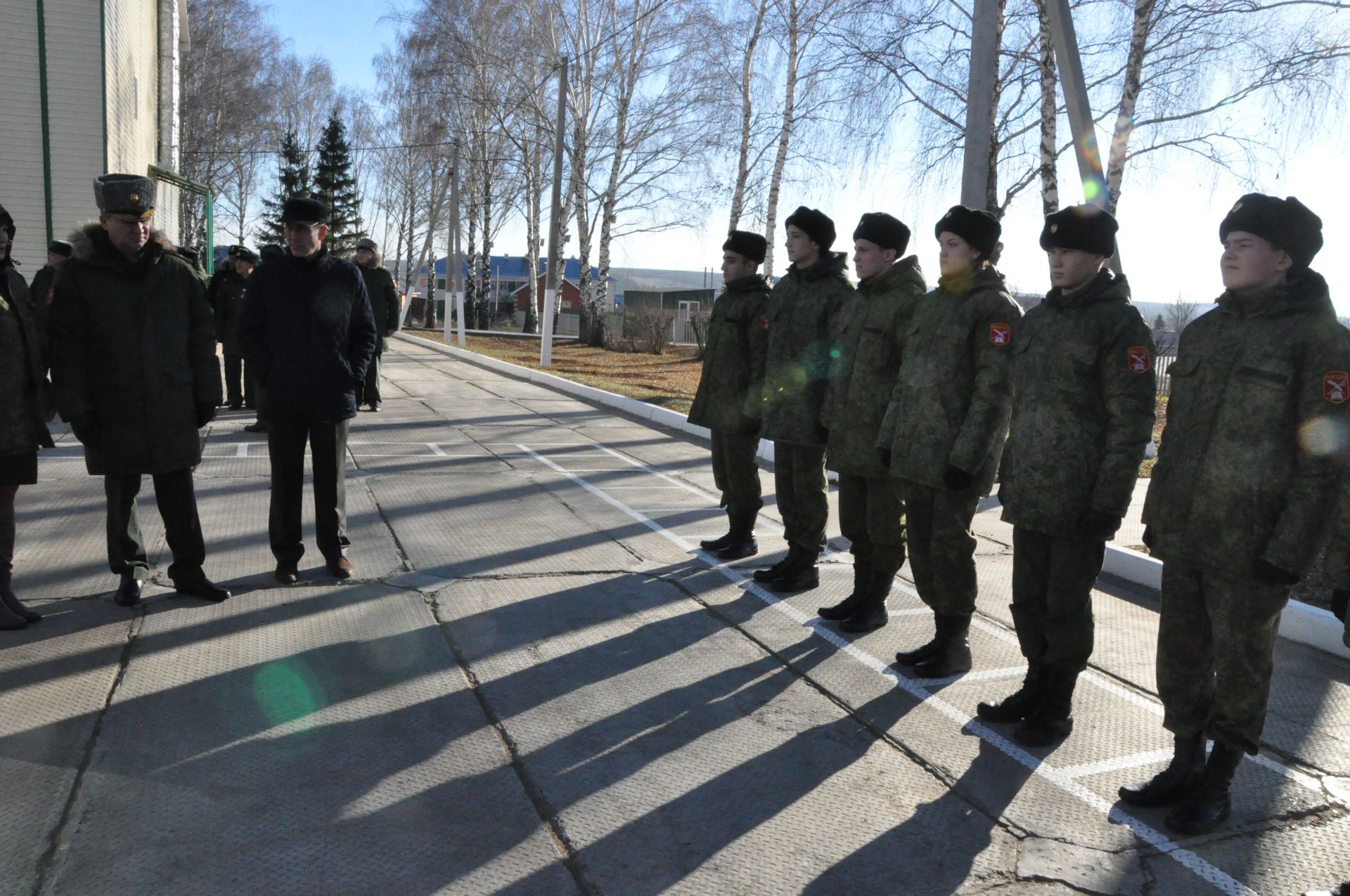 Генералдан сабак алдылар