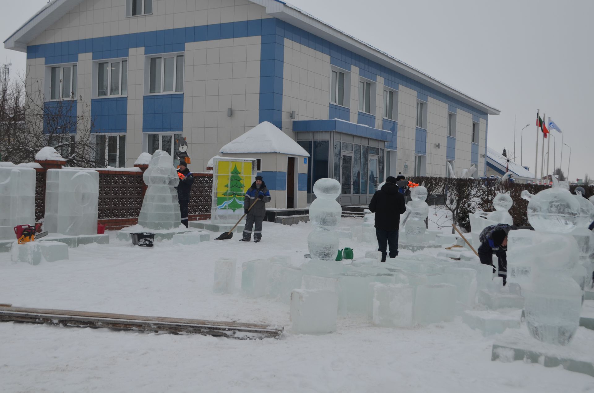 Сабада яңа елга сыннар ясау эше алып барыла