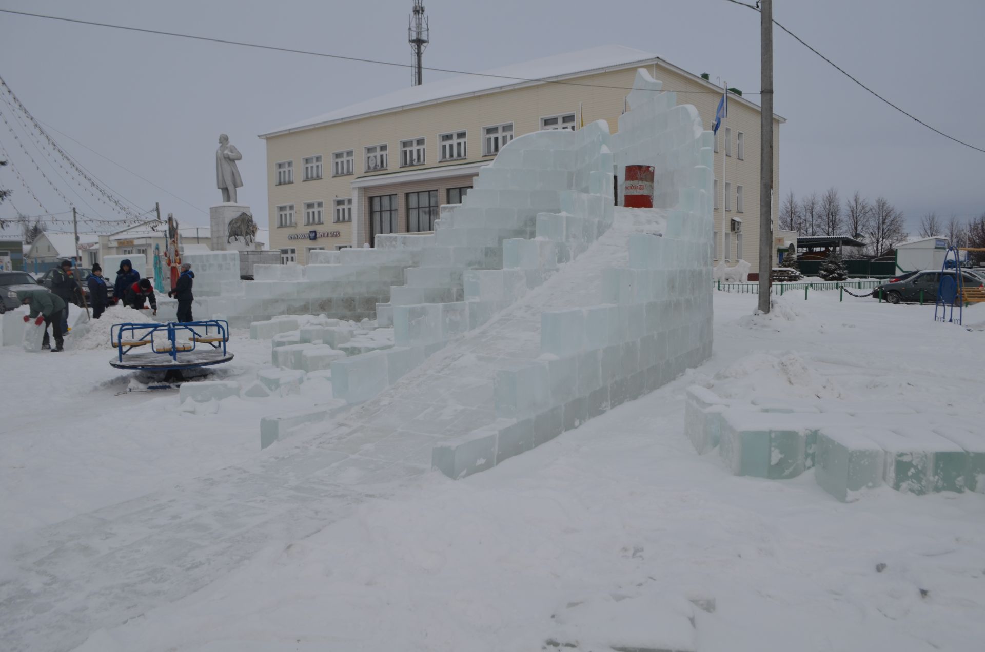 Сабада яңа елга сыннар ясау эше алып барыла