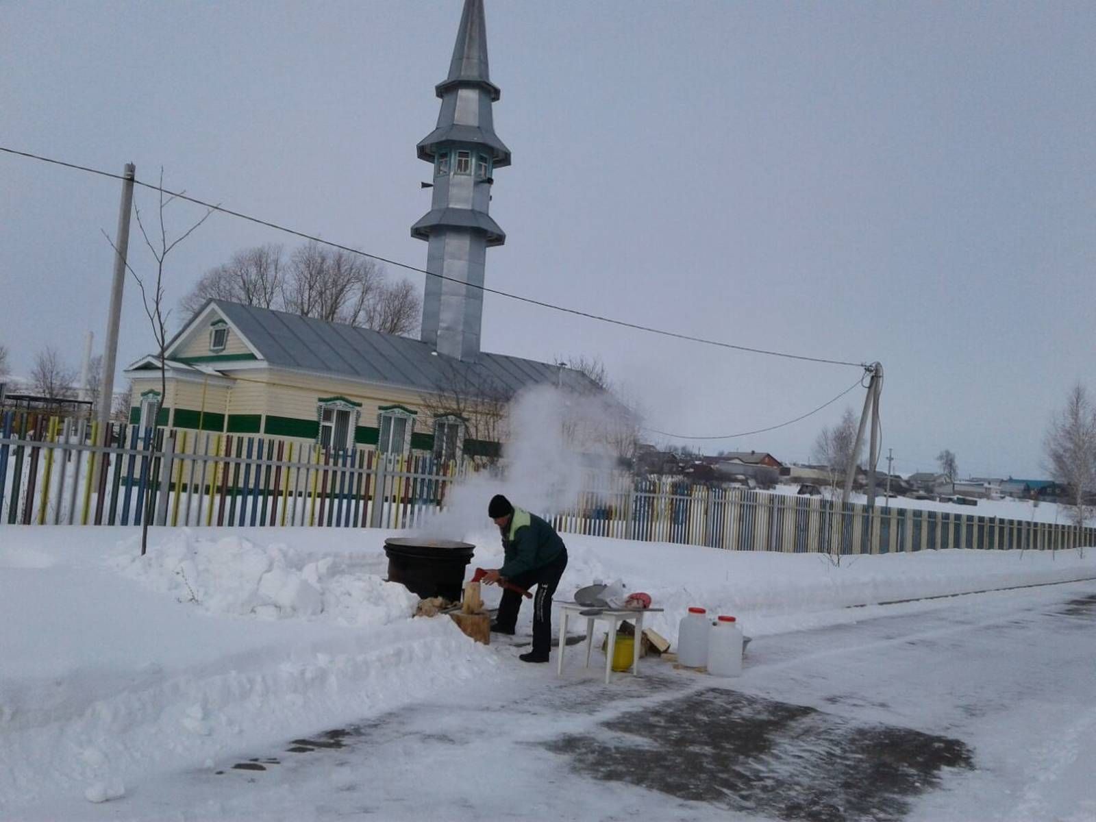 Эзмә авыл җирлегендә кышкы спартакиада