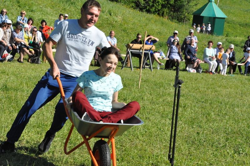 Калатау буенда Сабантуйда Казан егете батыр  булды