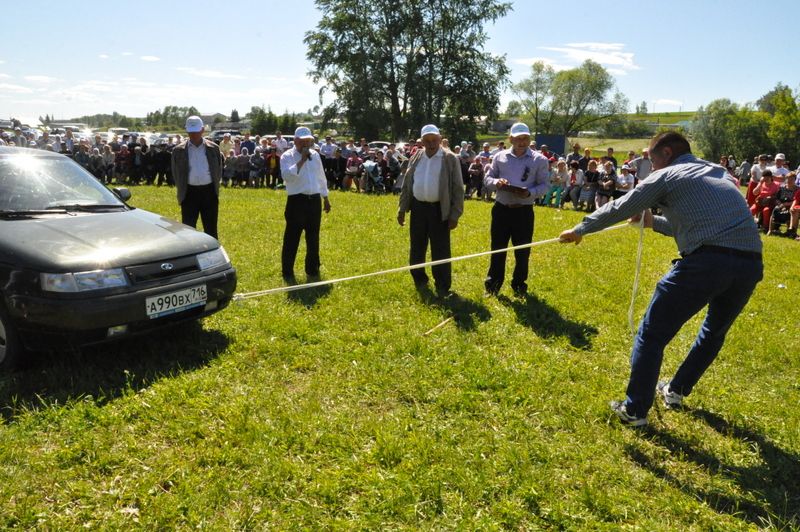 Калатау буенда Сабантуйда Казан егете батыр  булды