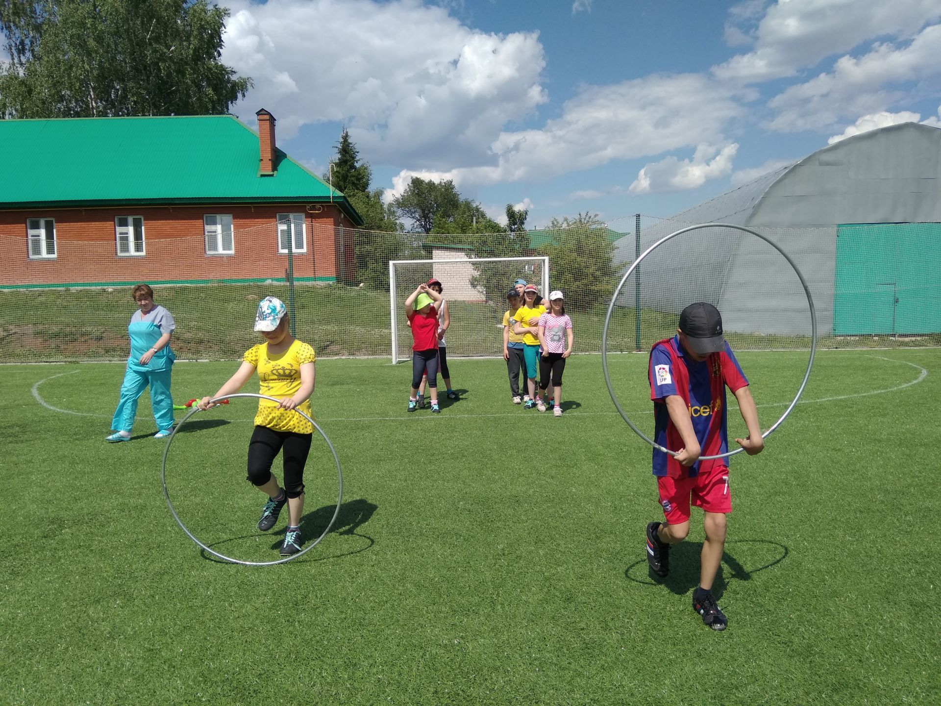 Югары Утар акылга зәгыйфь балалар йортында “Спорт дөньясына сәяхәт” исемле уен