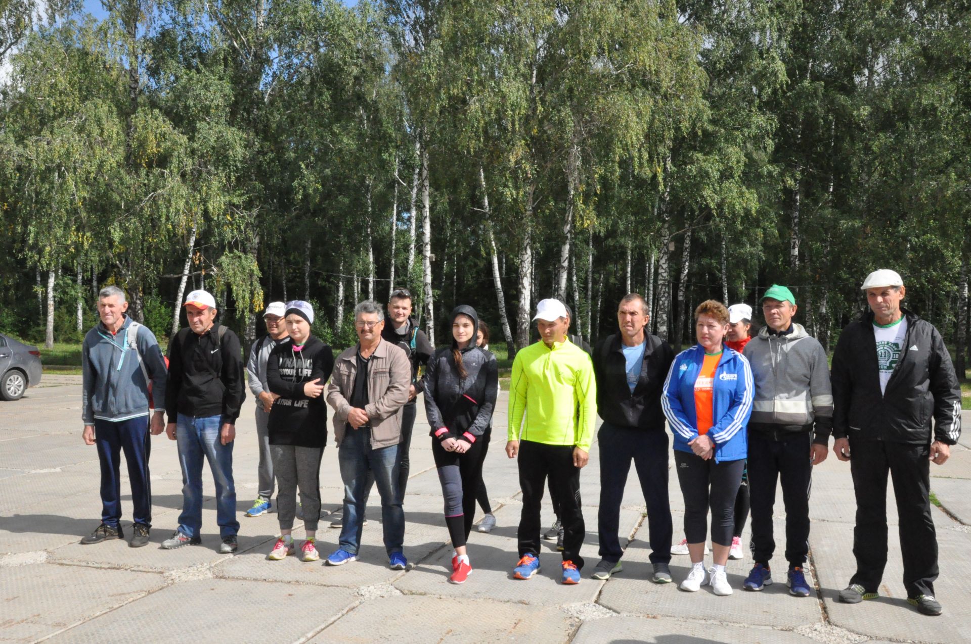 ”Сабантуй”  мәдәни-спорт комплексында  баудан үреп ясалган трассадан (веревочный парк) узу  ярышлары