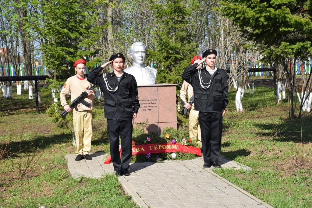 Бөек Жиңүнең 74 еллыгы уңаеннан Саба гимназиясендə тантаналы митинг үтте