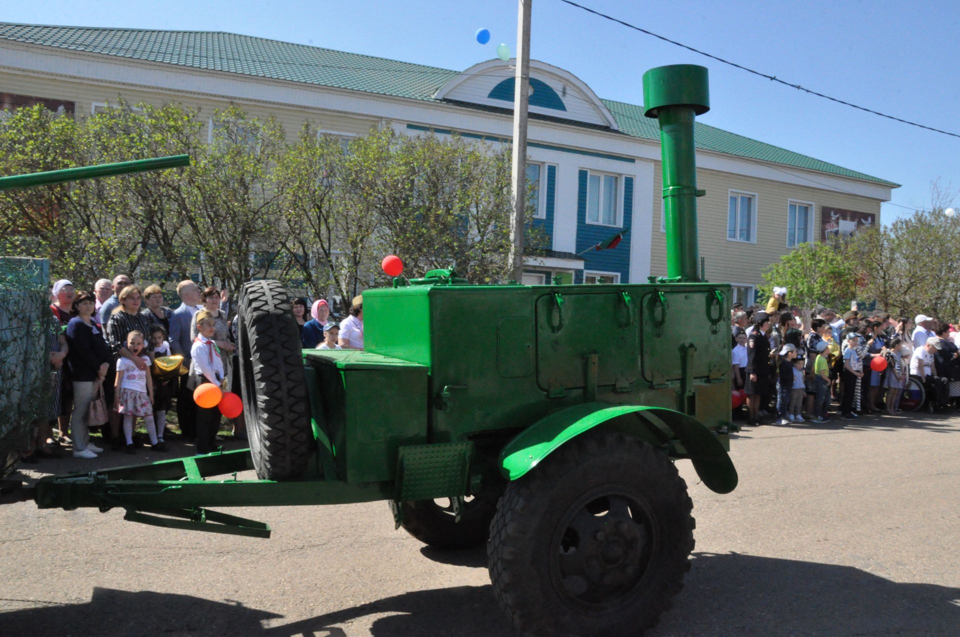 Сабада Бөек Җиңүнең 74 еллыгына багышланган парад