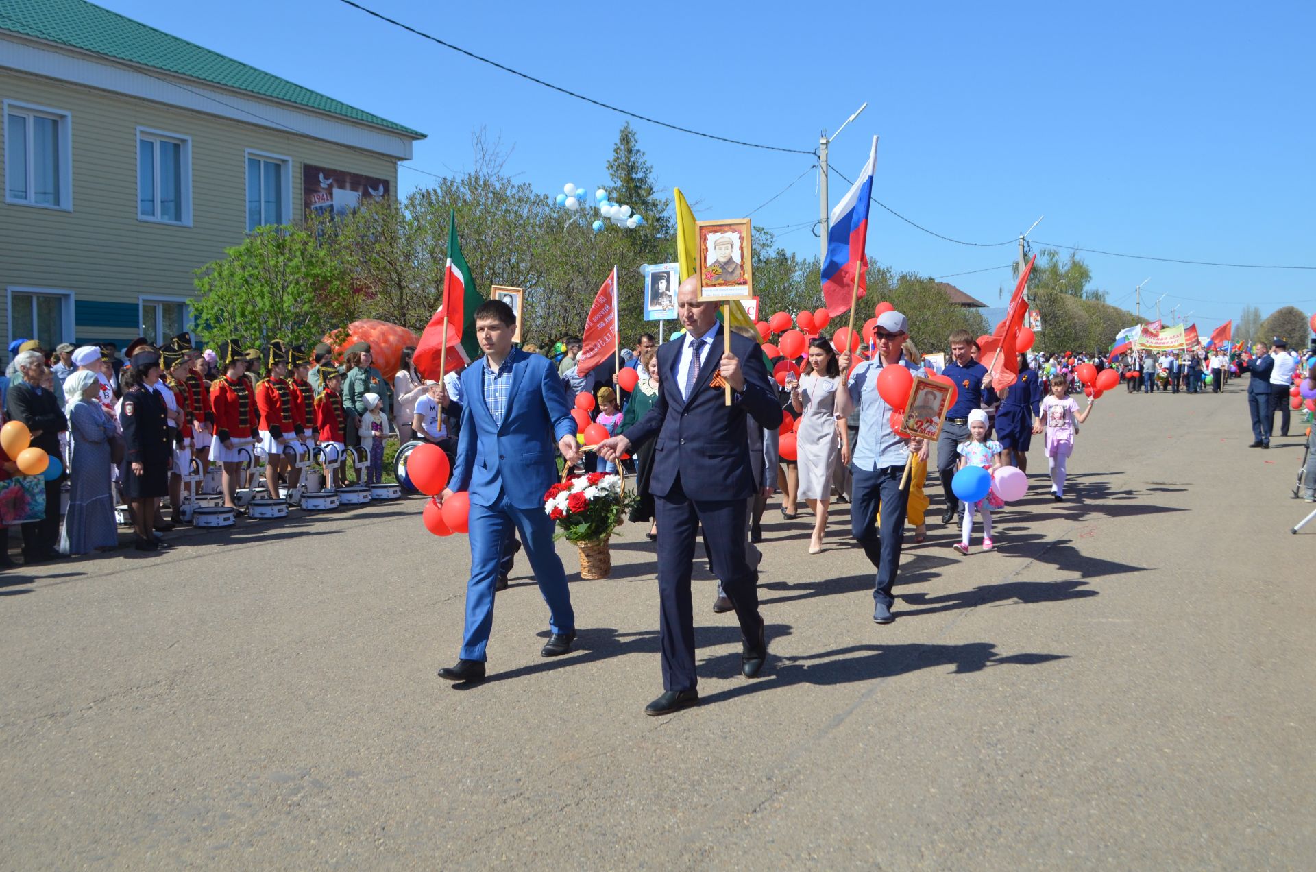 Сабада Бөек Җиңүнең 74 еллыгына багышланган парад