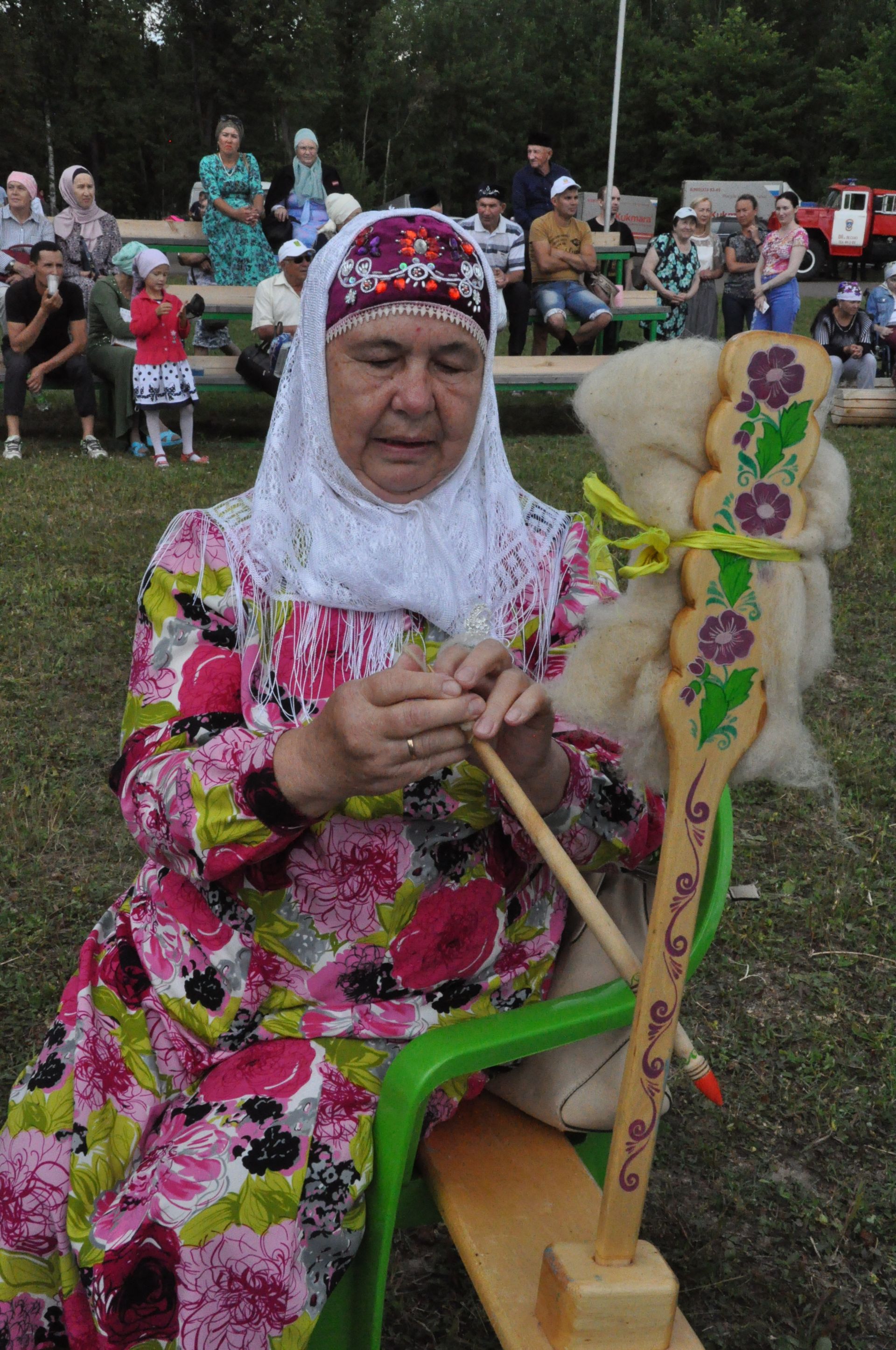 Сабаның Лесхоз бистәсендә мөселман Сабантуе узды