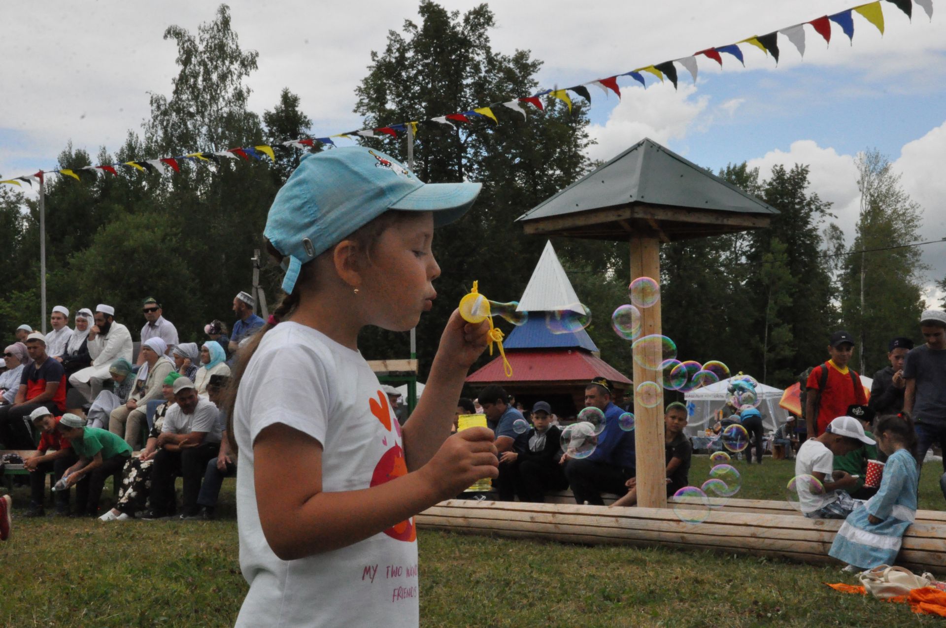 Сабаның Лесхоз бистәсендә мөселман Сабантуе узды