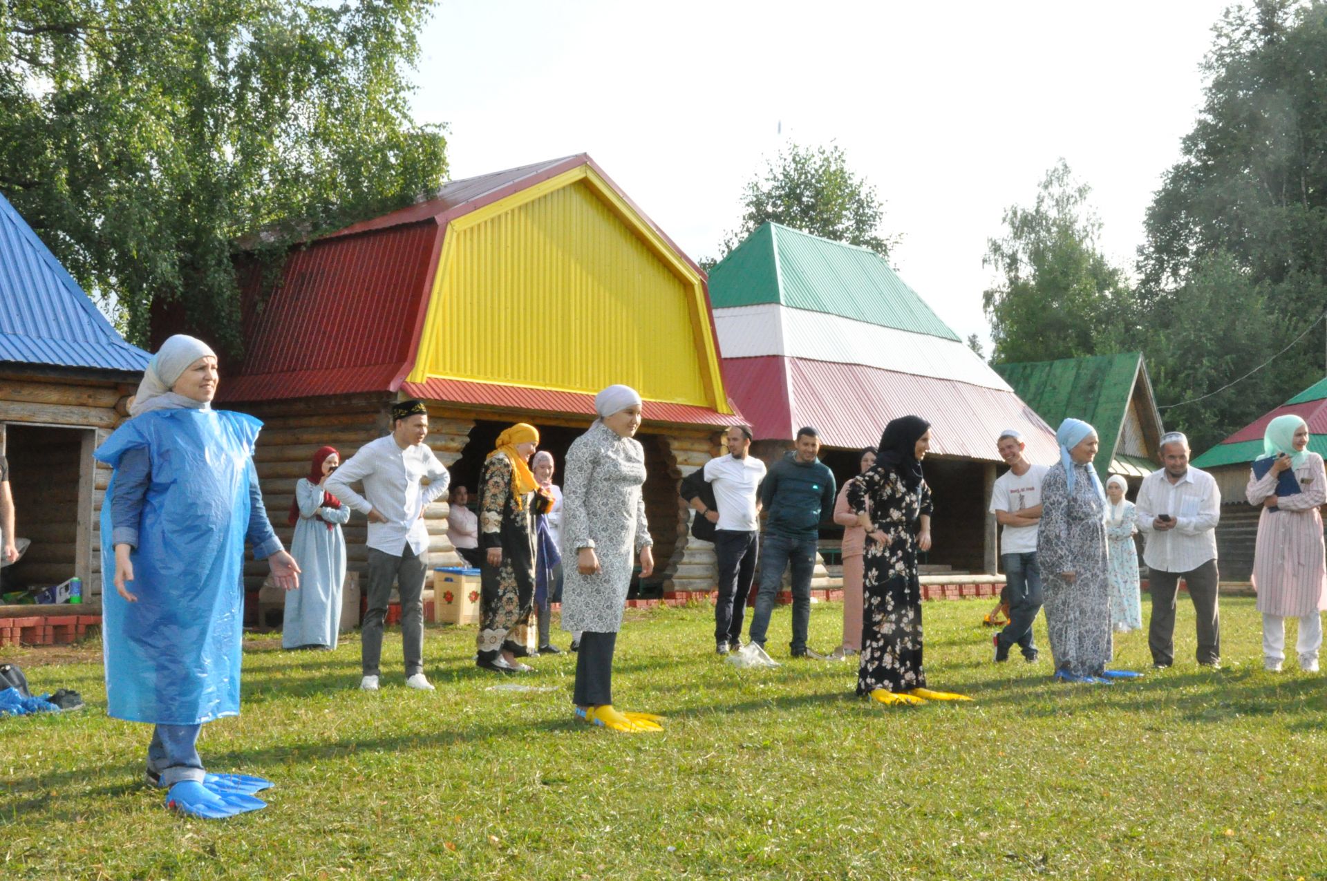 Сабаның Лесхоз бистәсендә мөселман Сабантуе узды