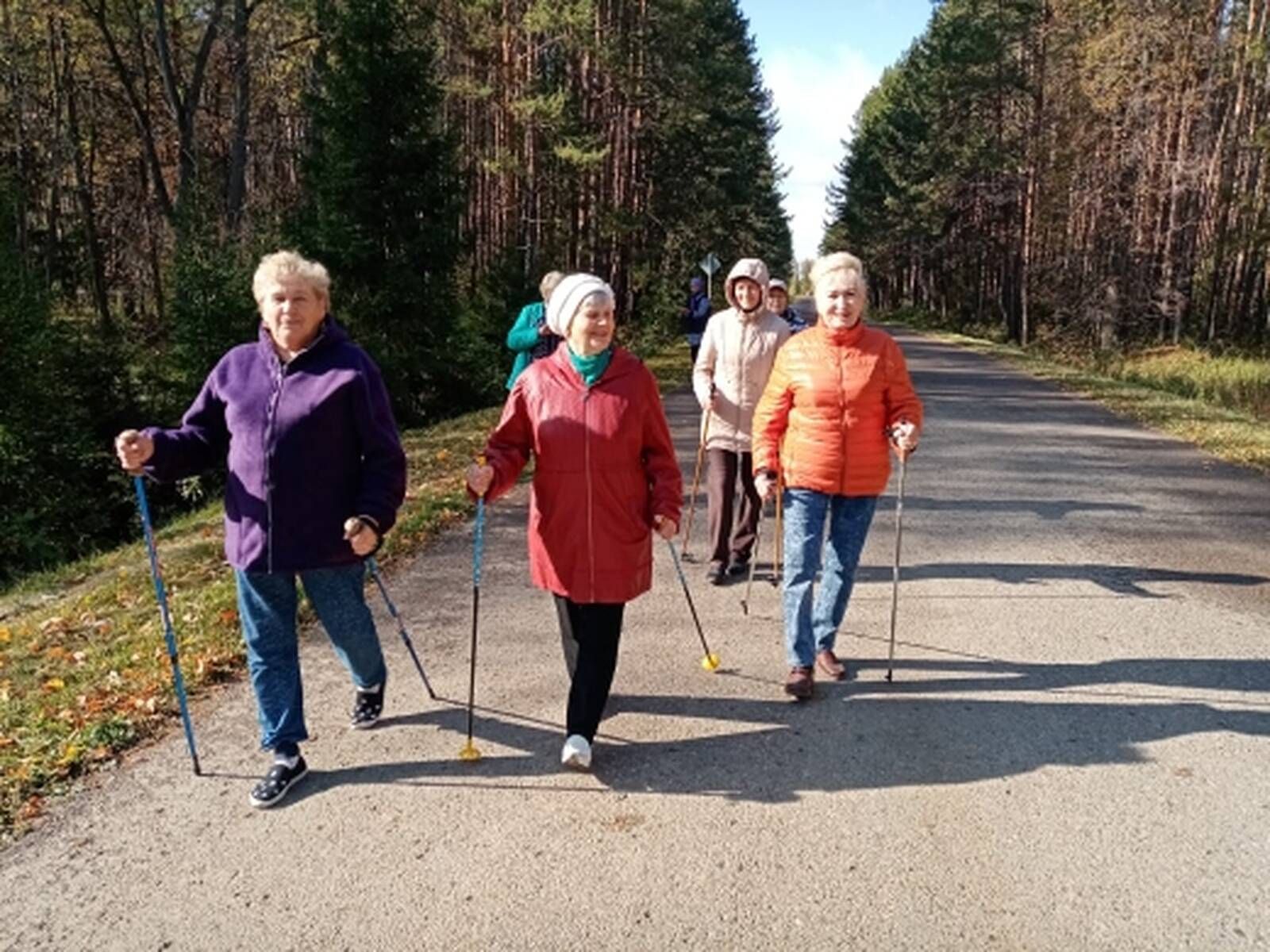 «Балкыш»-(Сияние) тернәкләндерү үзәгендә “Скандинавия йөреше” технологиясы