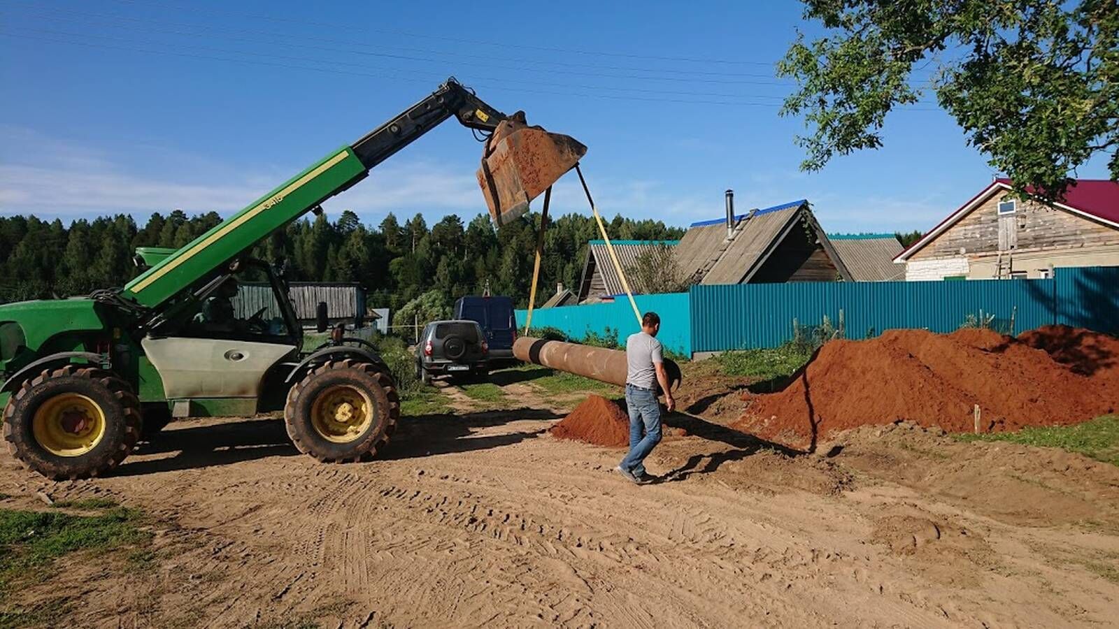 Килдебәк авыл җирлегендә урам юлларын төзекләндерү эшләре