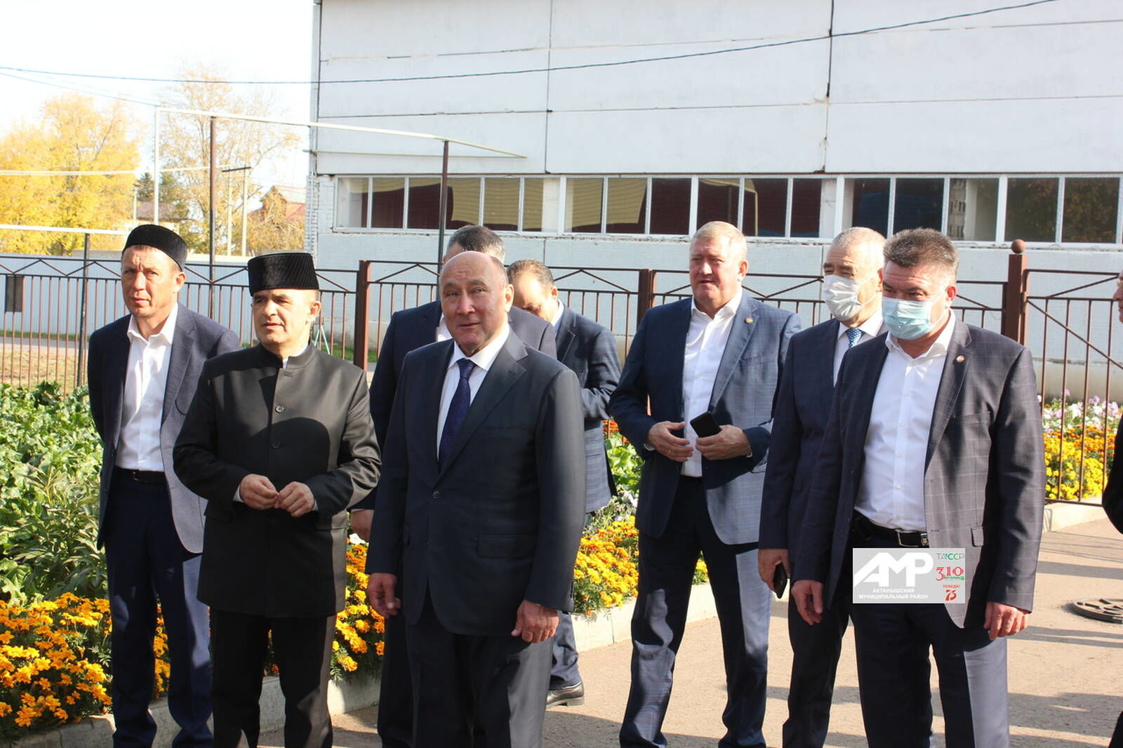 Татарстанның район башлыклар Актанышта милли мәдәният буенча эшчәнлек белән танышты