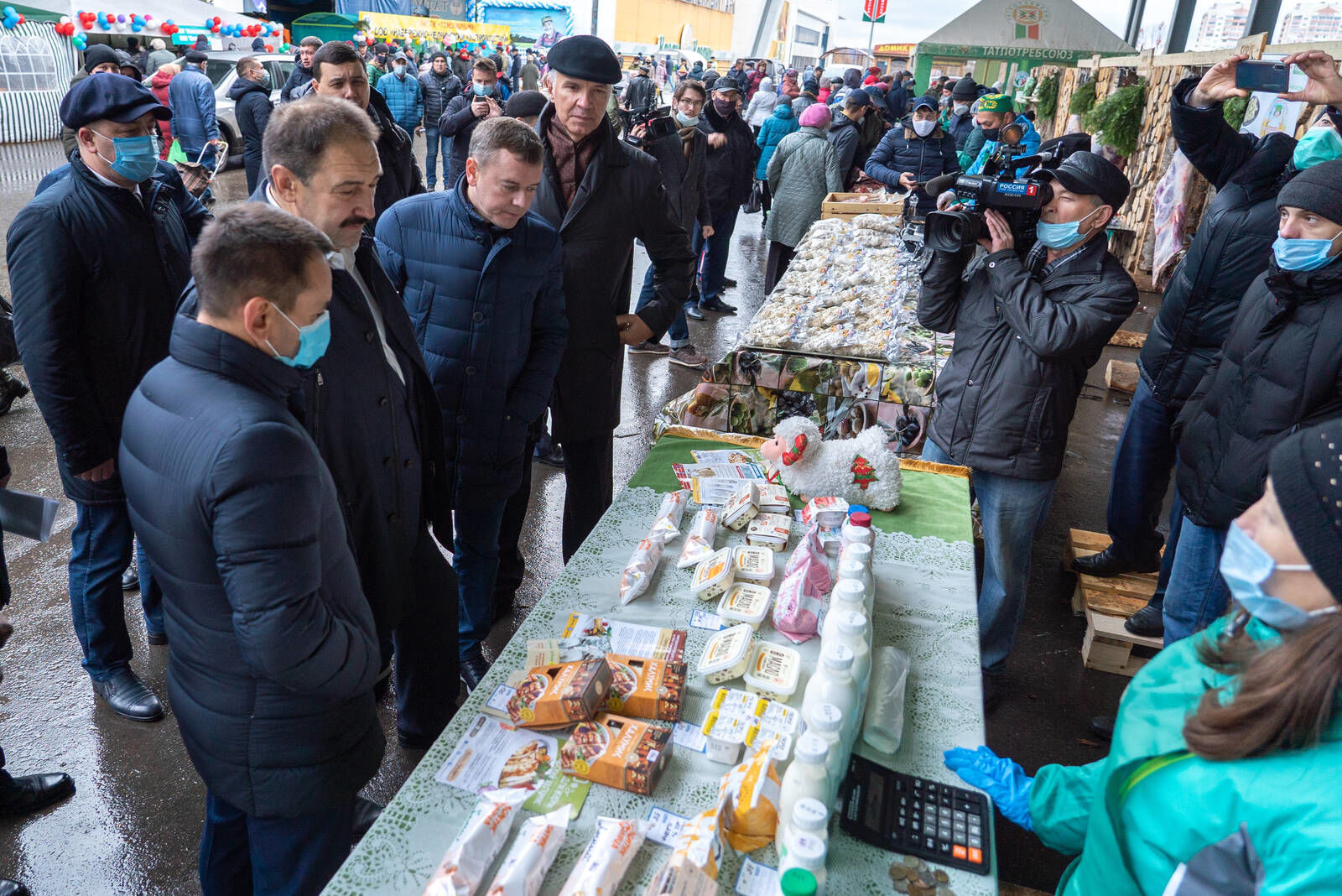 Саба районы “Казан” агросәнәгать паркында авыл хуҗалыгы ярминкәсендә катнашты