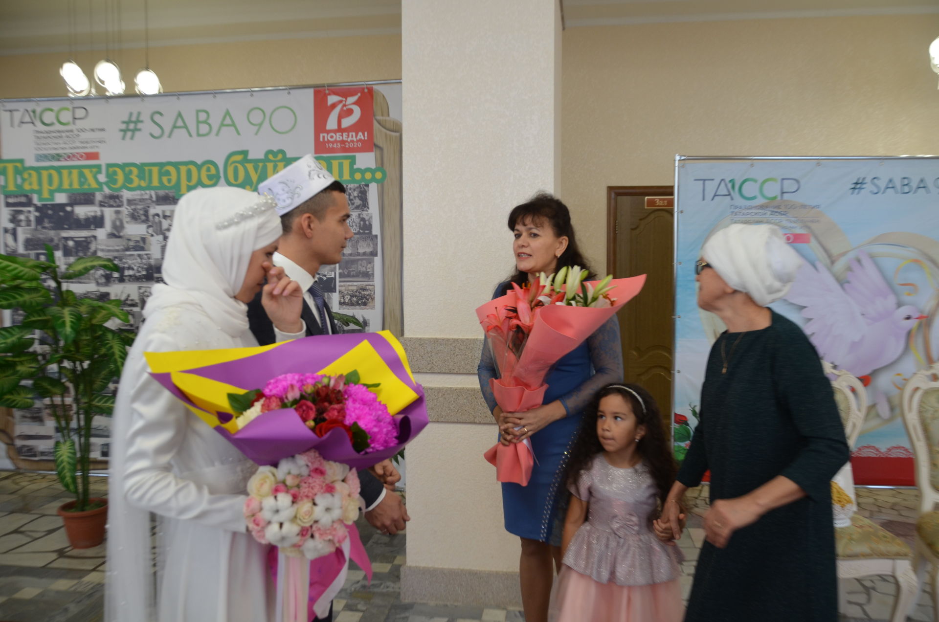 Бүген Сабада 100нче гаилә теркәлде