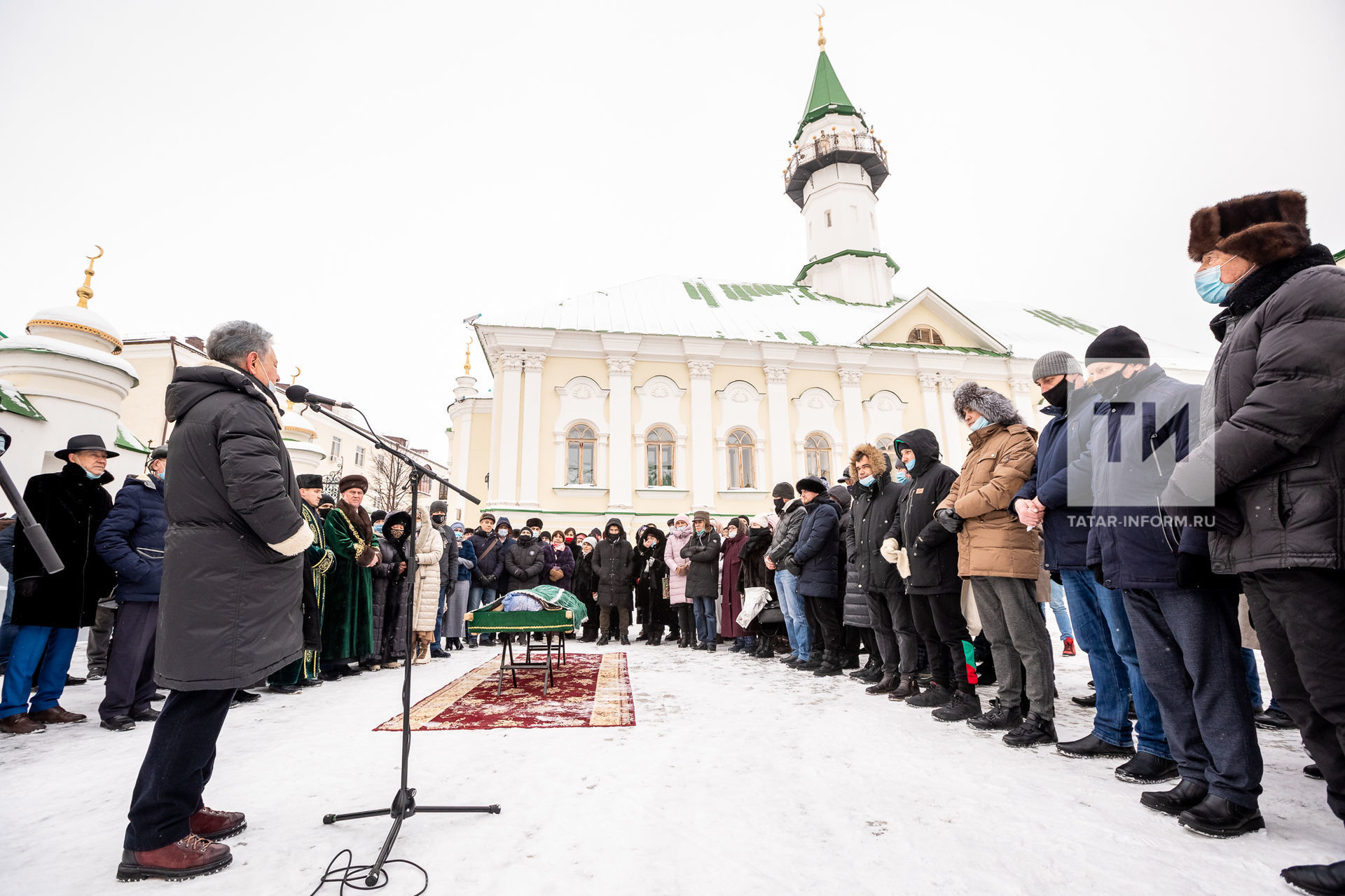 Камил Фәйзрахманов Курган зиратына җирләнә