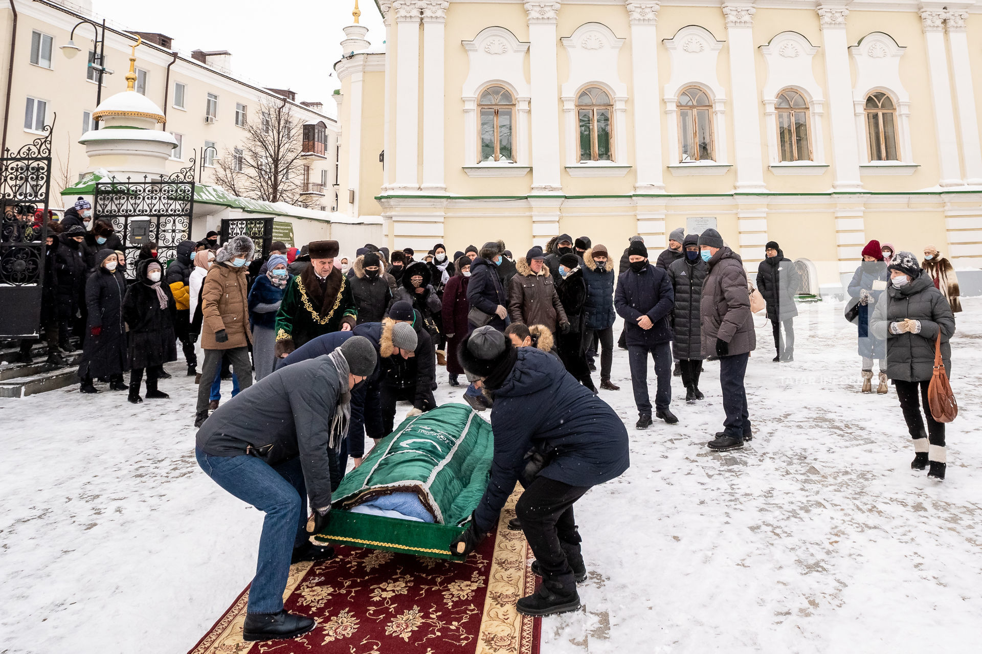 Камил Фәйзрахманов Курган зиратына җирләнә