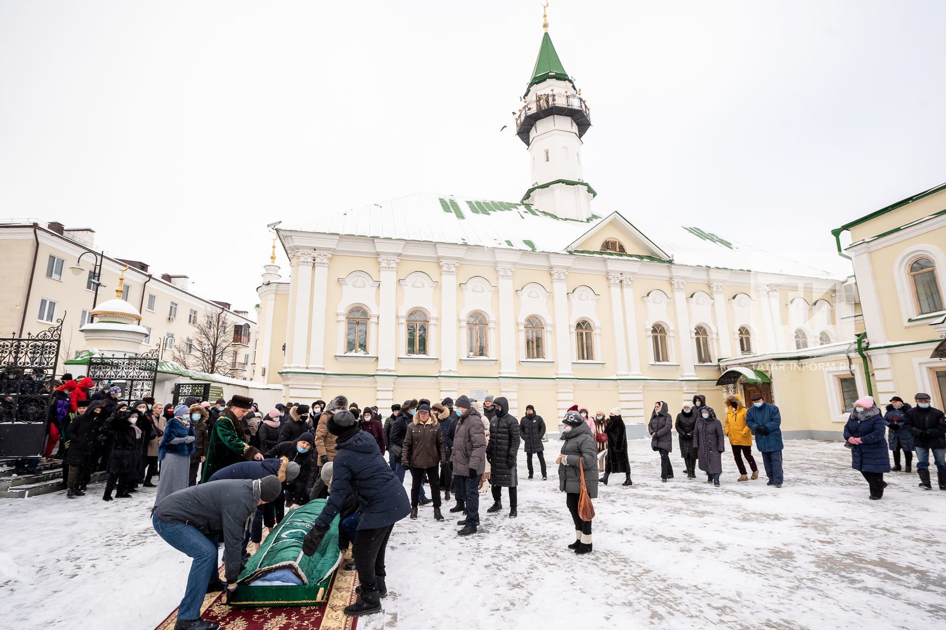 Камил Фәйзрахманов Курган зиратына җирләнә