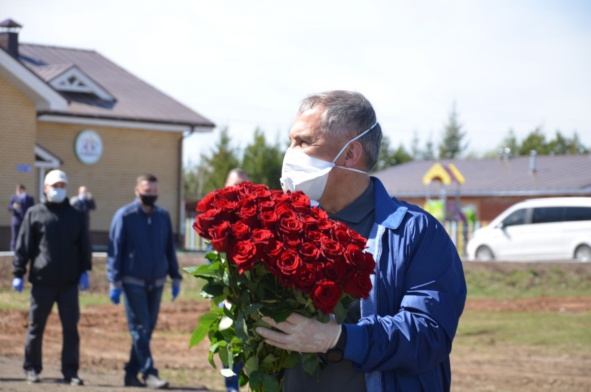 Татарстан Республикасы Президенты Рөстәм Миңнеханов Саба районында булды