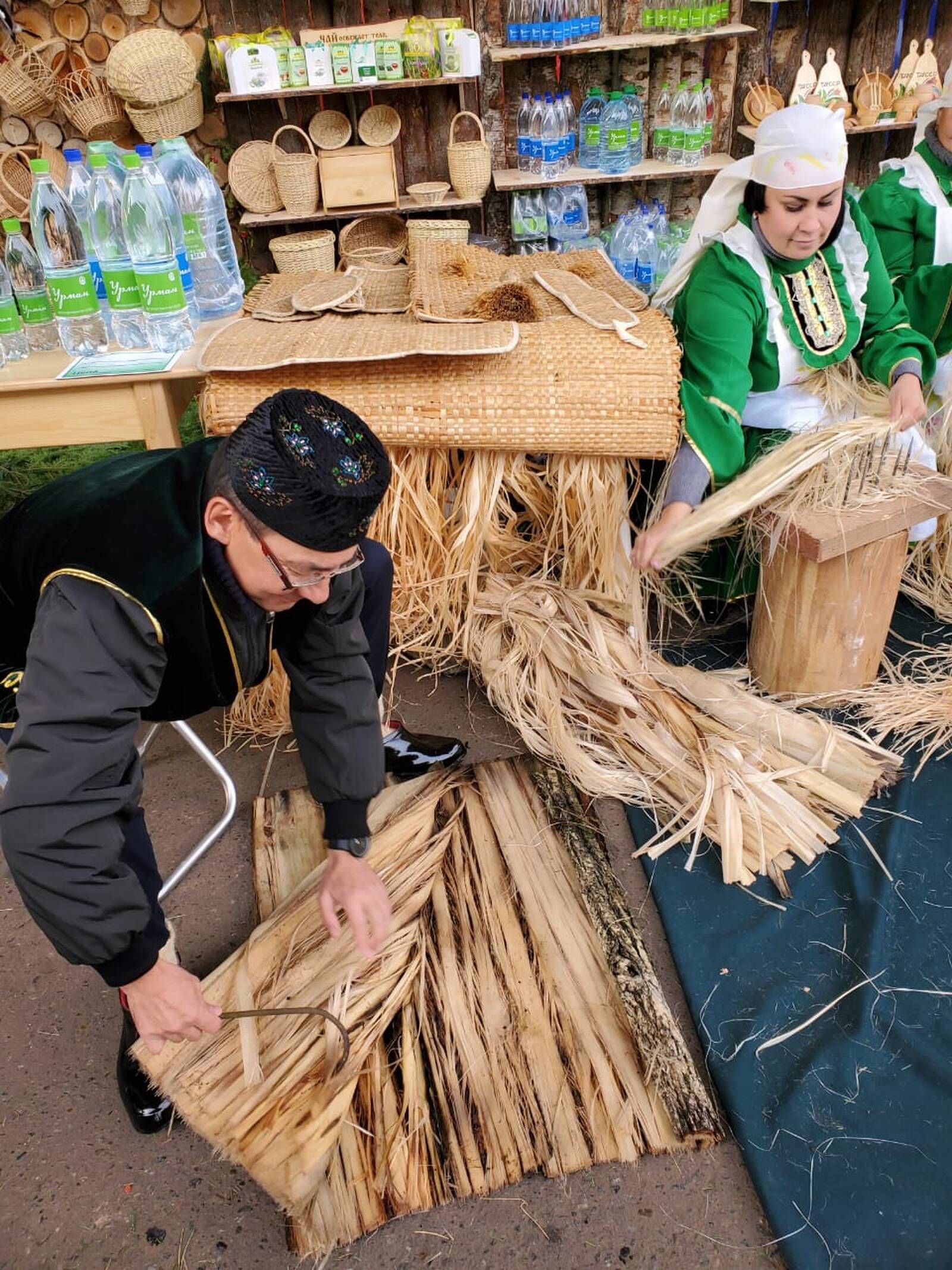 Саба районы Казан шәһәре Агросәнәгать паркында авыл хуҗалыгы продукциясе ярминкәсендә