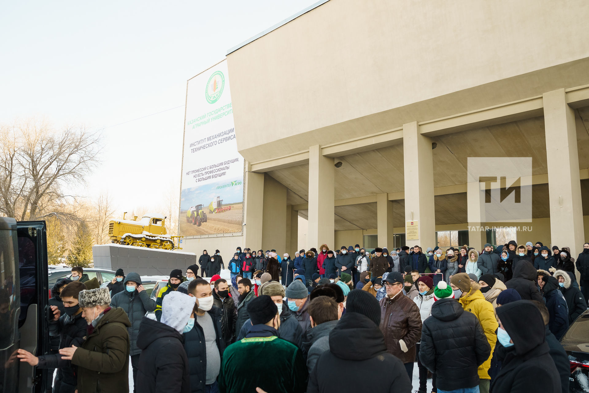 Роберт Галиевны соңгы юлга озаттылар