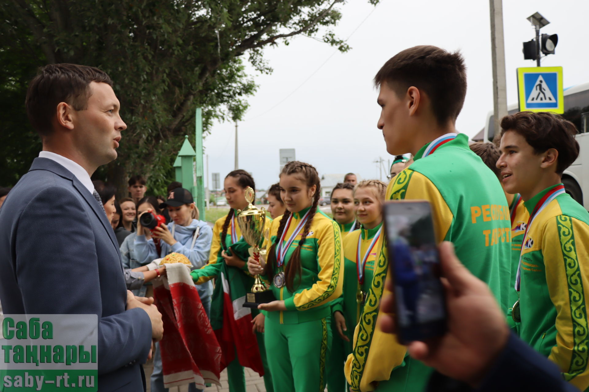 Татарстан Республикасы данын яклаган "Комета" мәктәп спорт клубы зур җиңү белән Сабага кайтты