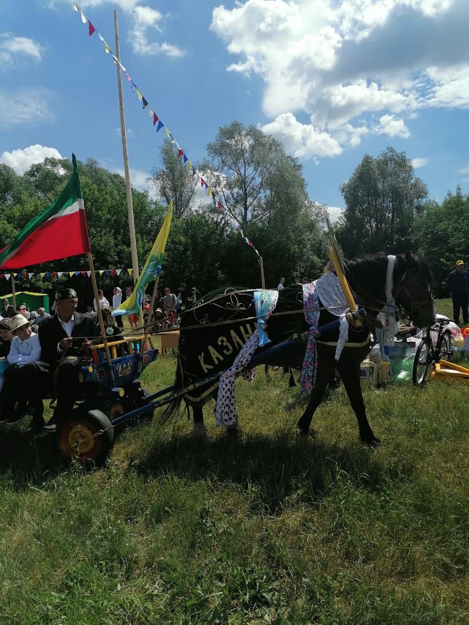 Сатыш авылы Сабантуе