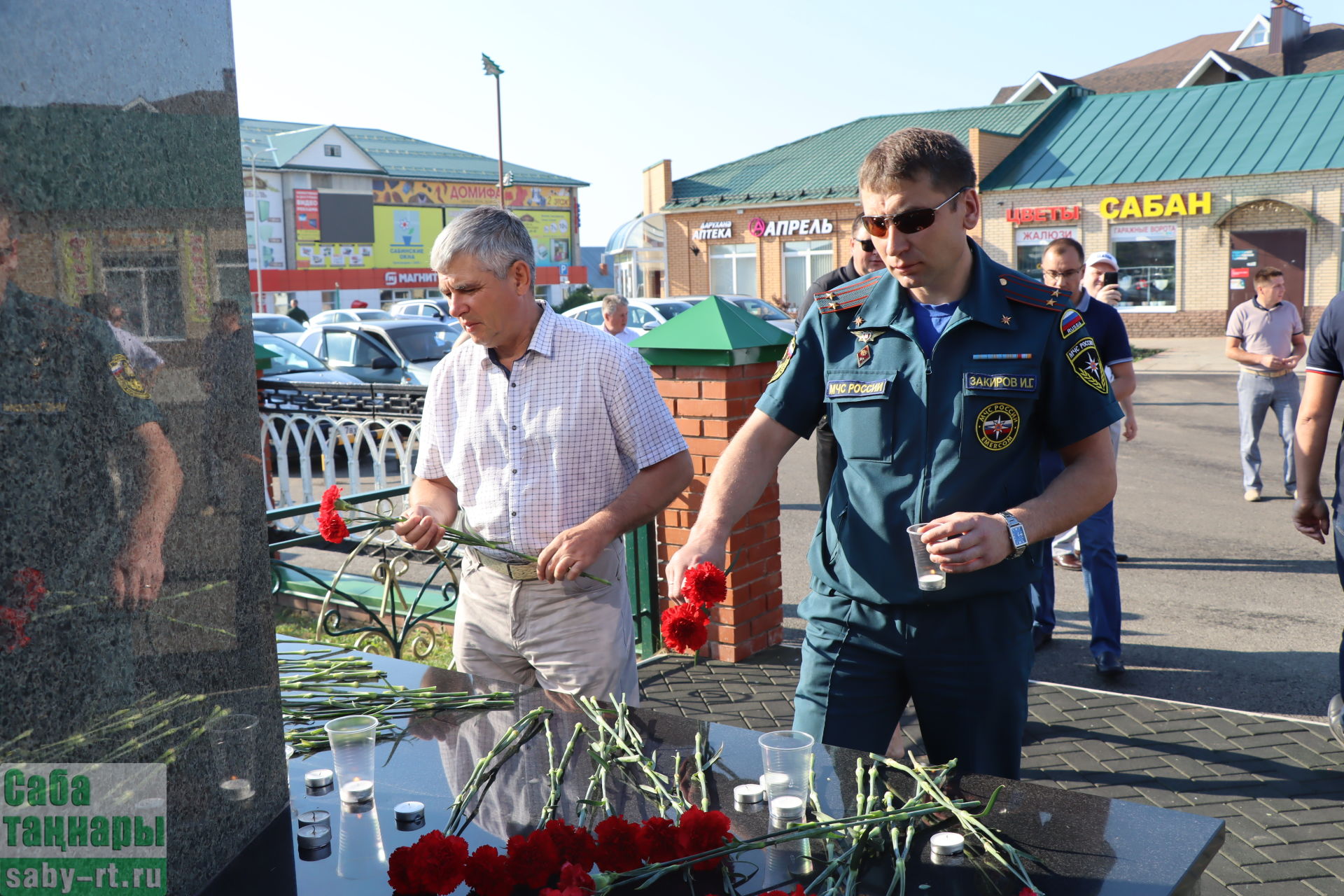 Сабада “Хәтер” шәмнәре кабынды