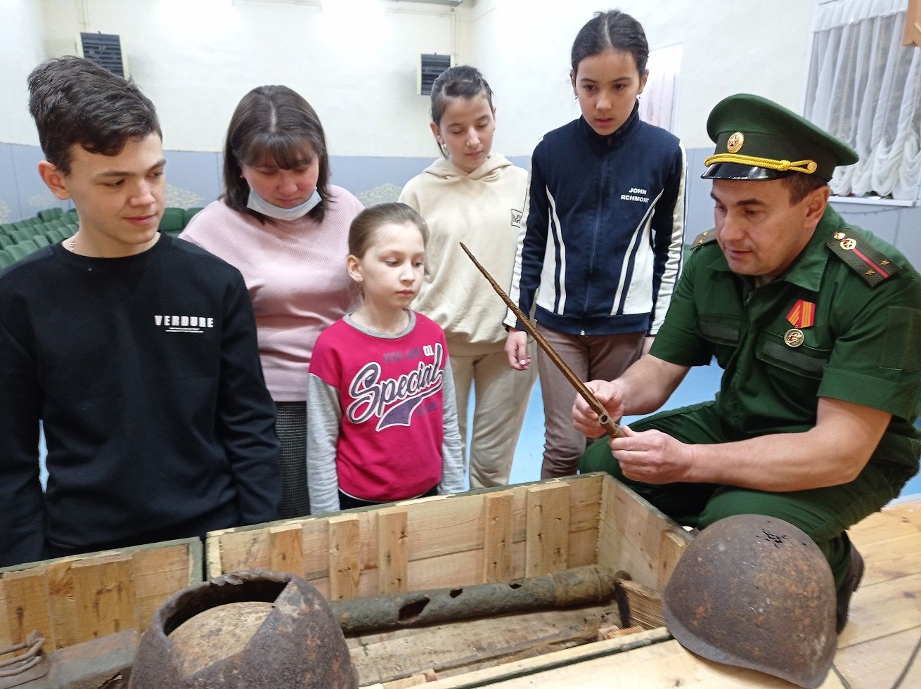 Килдебәк мәдәният йортында "Кар десанты" акциясе узды