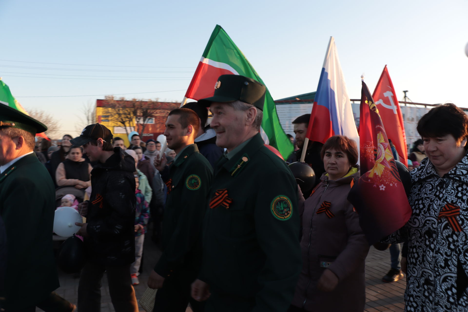 “Үлемсез  полк” йөрешен Шәмәрдән хезмәт  коллективлары  башлады