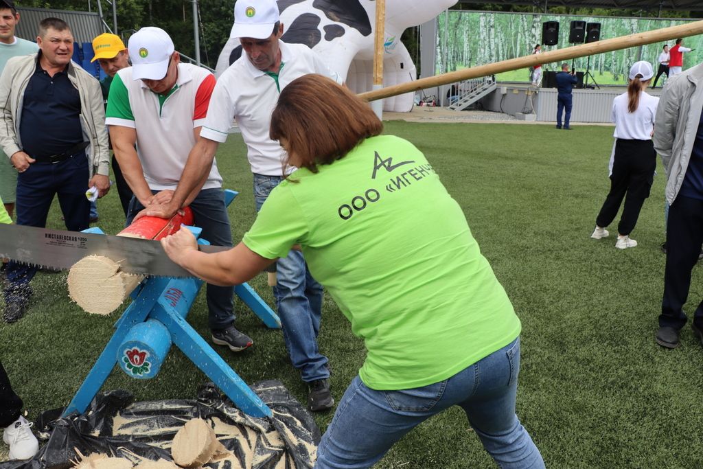 Сабада терлекчелек продукциясе җитештерүне арттыруга өлеш кертүчеләрне хөрмәтләделәр