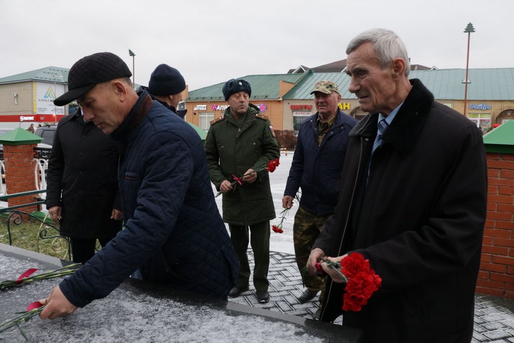 Саба районына  Россия Геройлары  килде